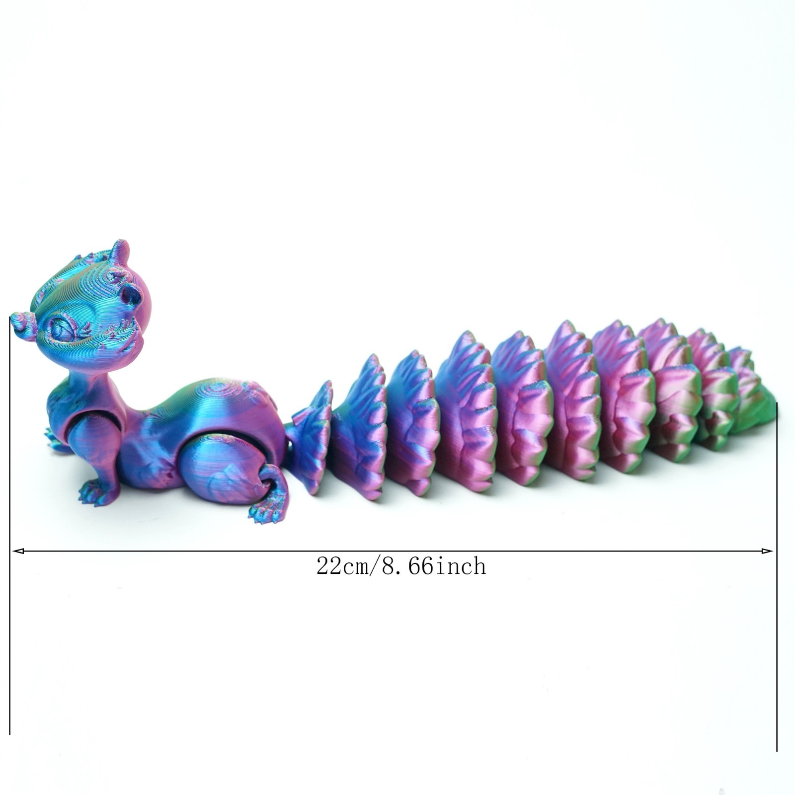 3D Printed Squirrel Model,Articulated Animals figure,Fidget Toys Home Decor