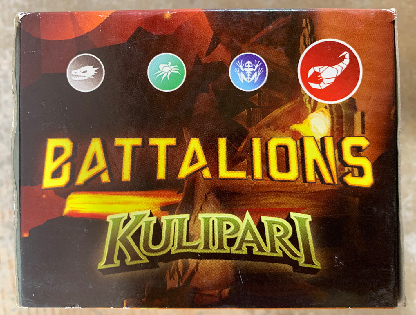 BATTALIONS KULIPARI WARRIOR FIGURE PICK YOUR POISON 2015 MATTEL NEW SEALED