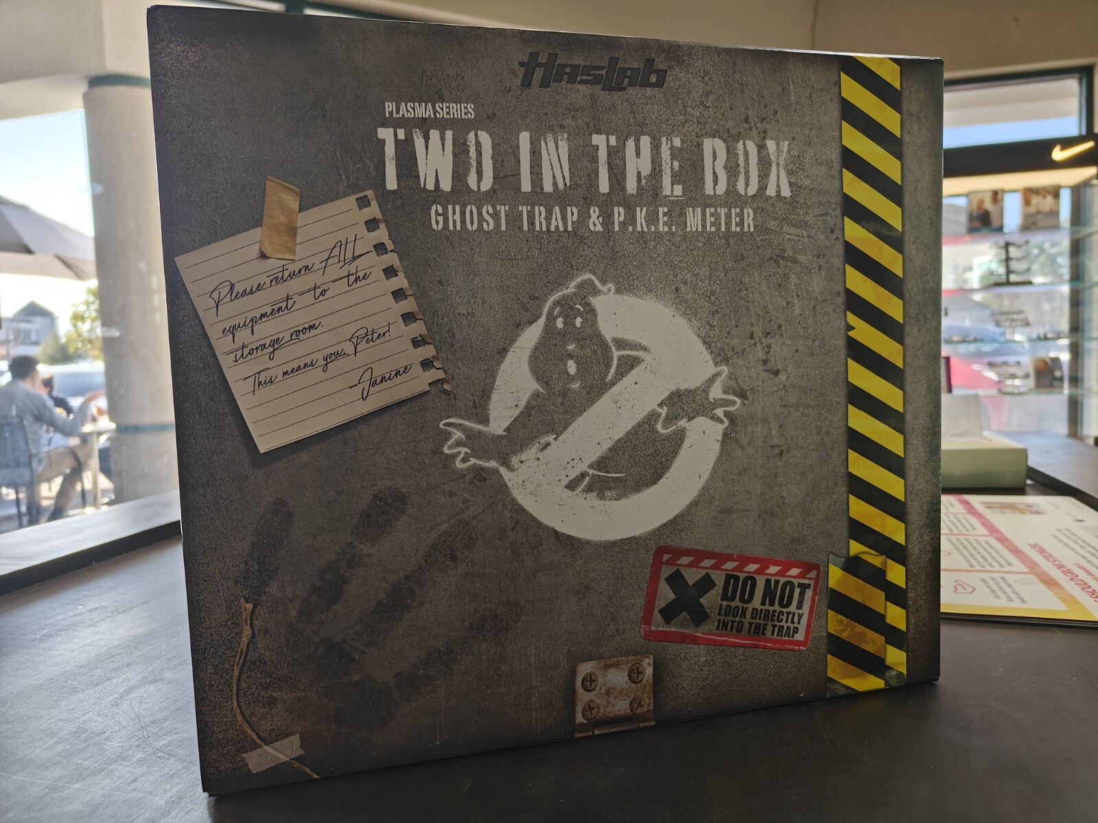 Two in the Box HasLab Ghostbusters Ghost Trap & PKE Meter IN HAND & READY 2 SHIP