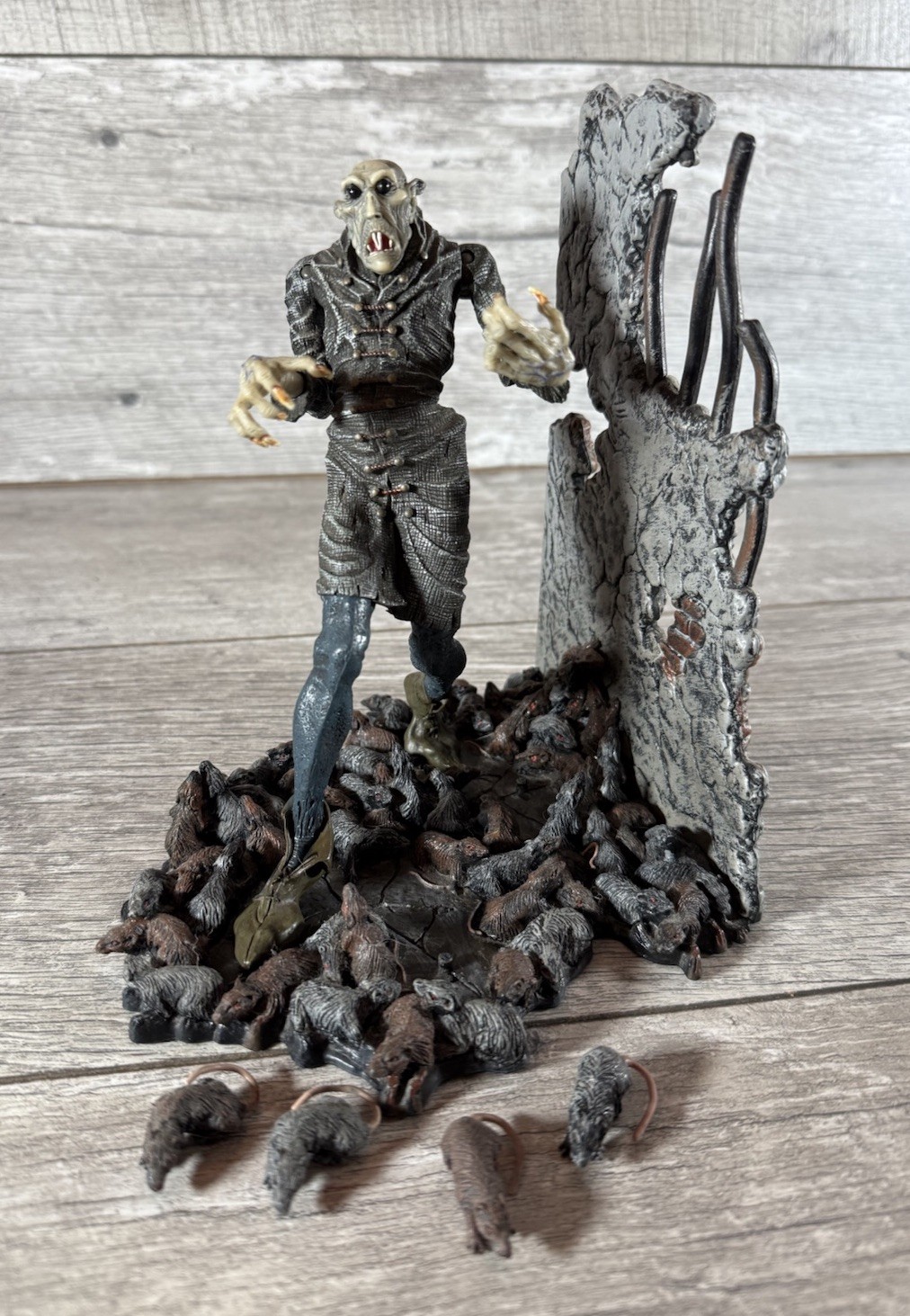 Silent Screamers Nosferatu 1922 Graf Orlok Series1 Figure Aztech Toyz 2000 Loose