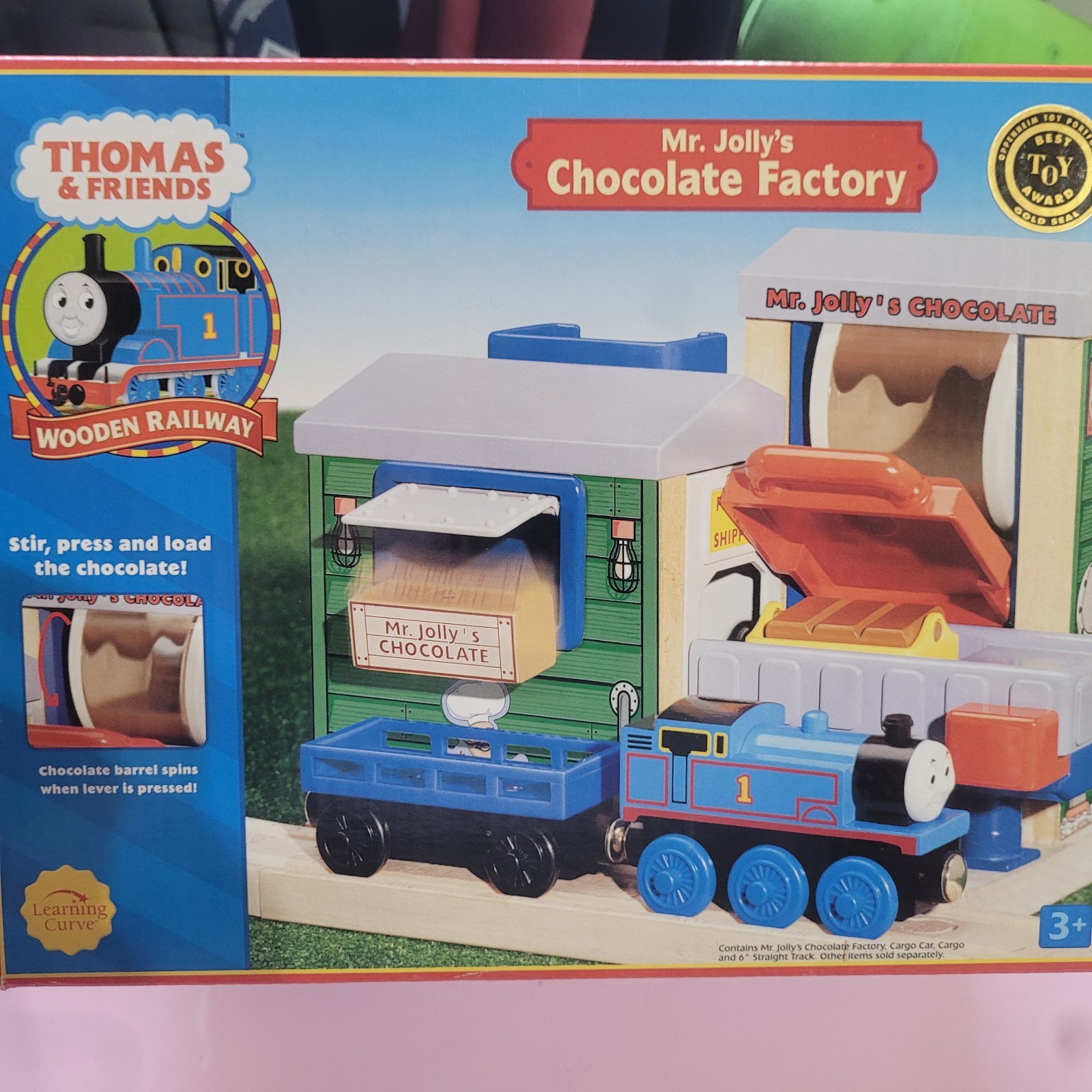 Thomas and Friends Wooden Railway – Mr Jollys Chocolate Factory W Box