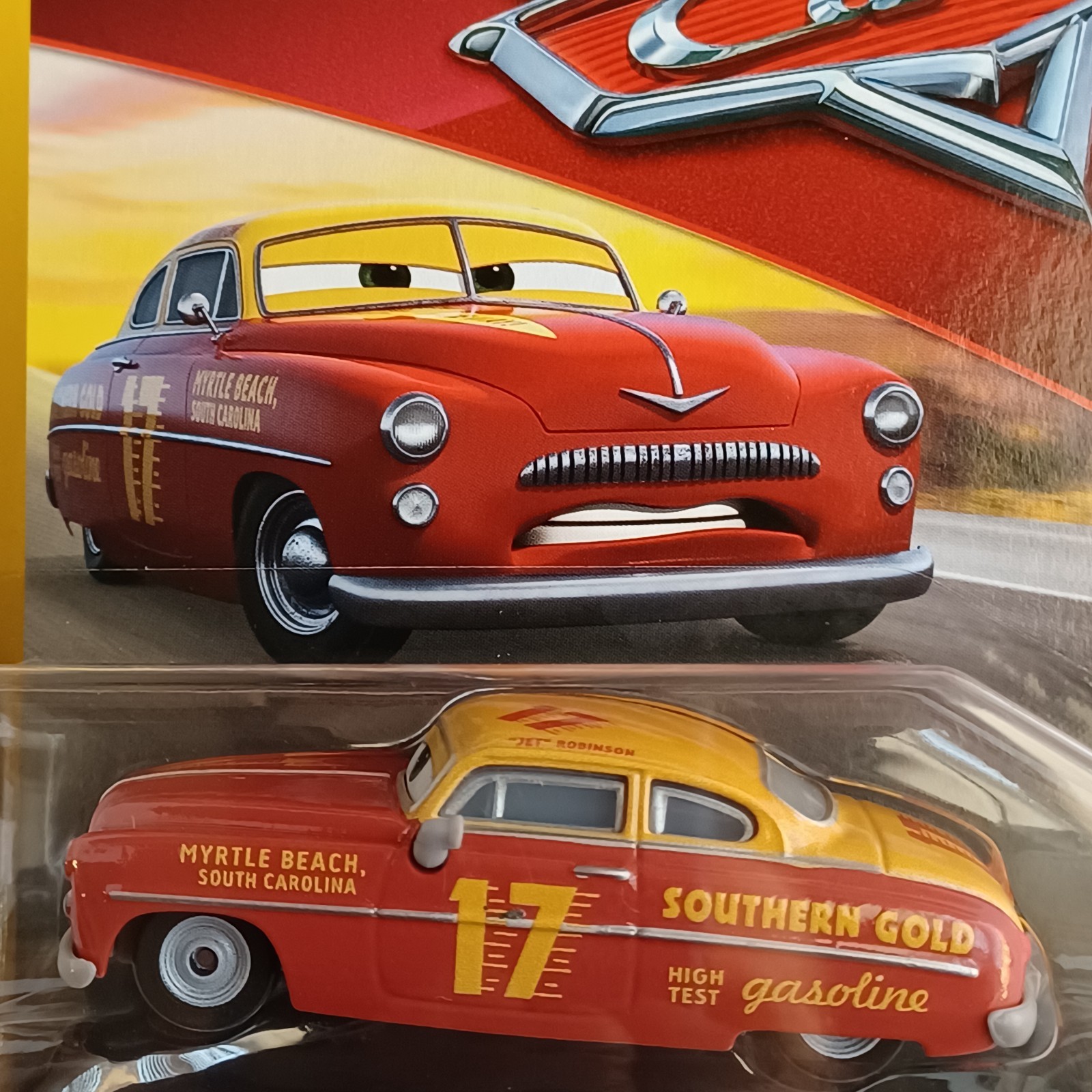 2018 DISNEY PIXAR CARS *DOC&rsquo;S RACING DAYS* *JET ROBINSON* *VERY RARE* *SEALED*