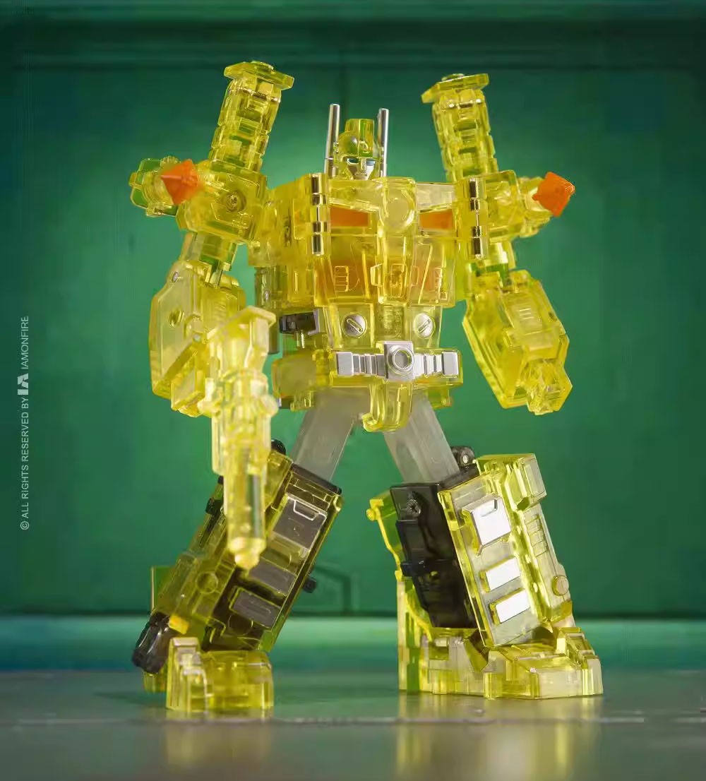 DR.Wu Customs DW-E23S TACTICAL COMMANDER Ultra Magnus Transparent Yellow Figure