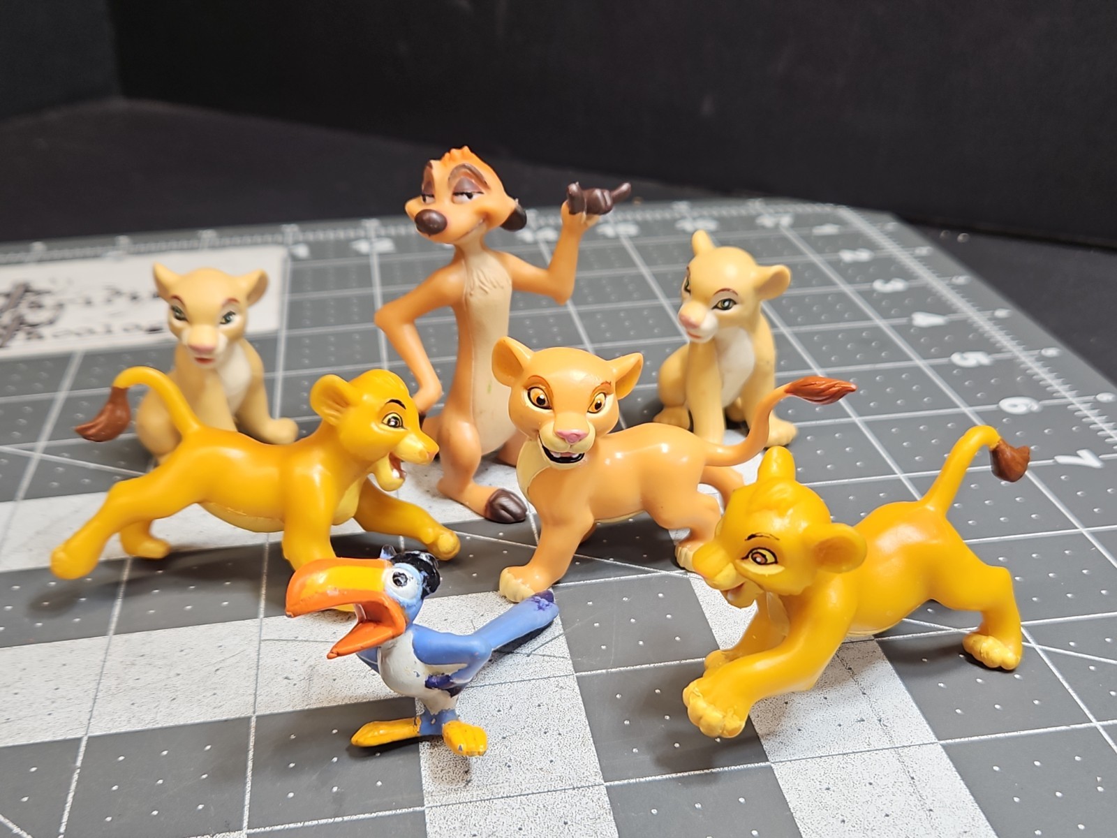 Lion King Kiara Simba Nala Frolicking Friends Mattel Plus Family Lot Disney 7pc