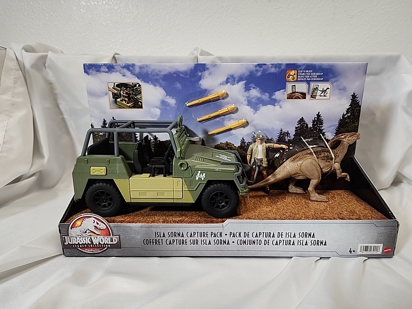 2021 Jurassic World Legacy Collection Isla Sorna Capture Pack JJ-A-02