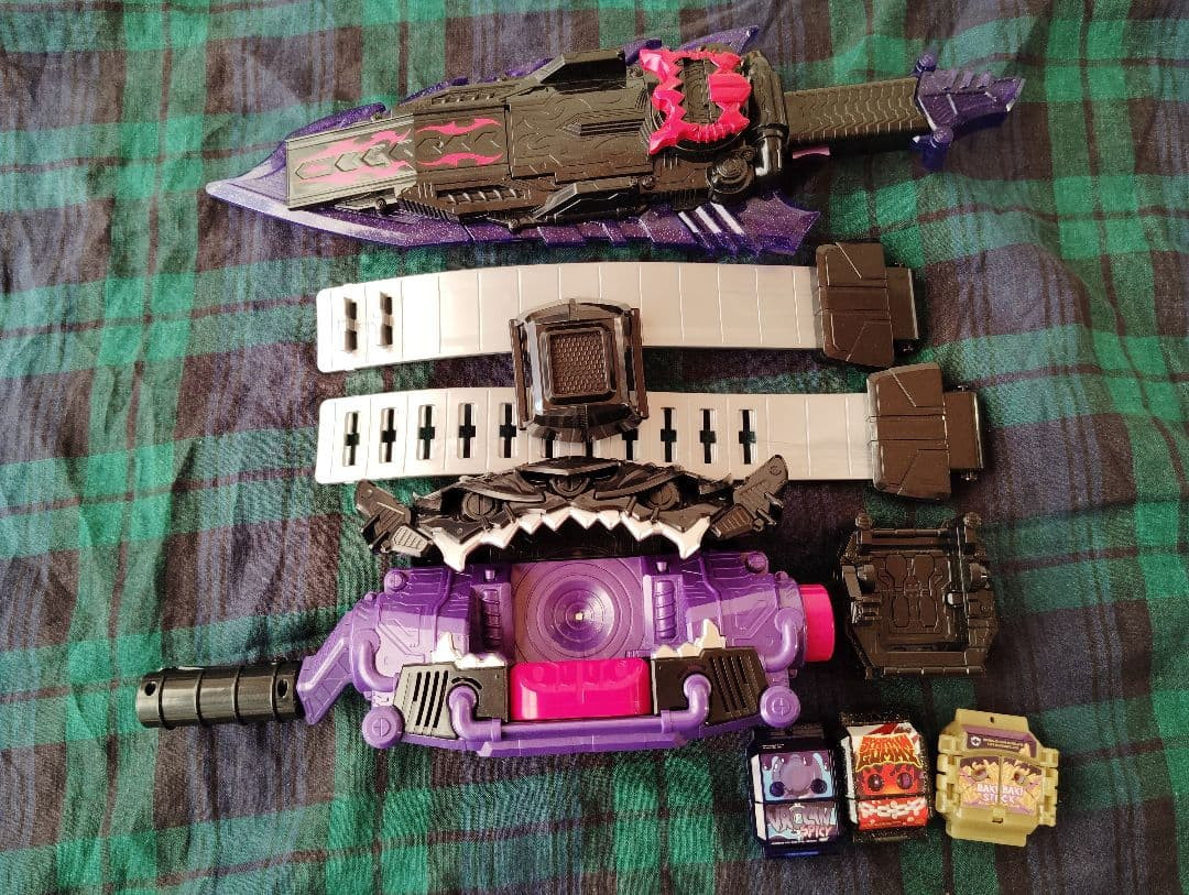 Kamen Rider Gavv DX Bitter Gavv Driver & Gavv Blade Set Tested Clean