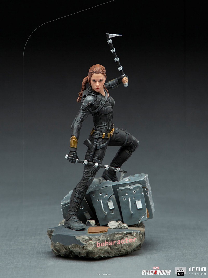IRON STUDIOS 1/10 Black Widow Natasha Romanoff 8.3in Static Figure Statue Model