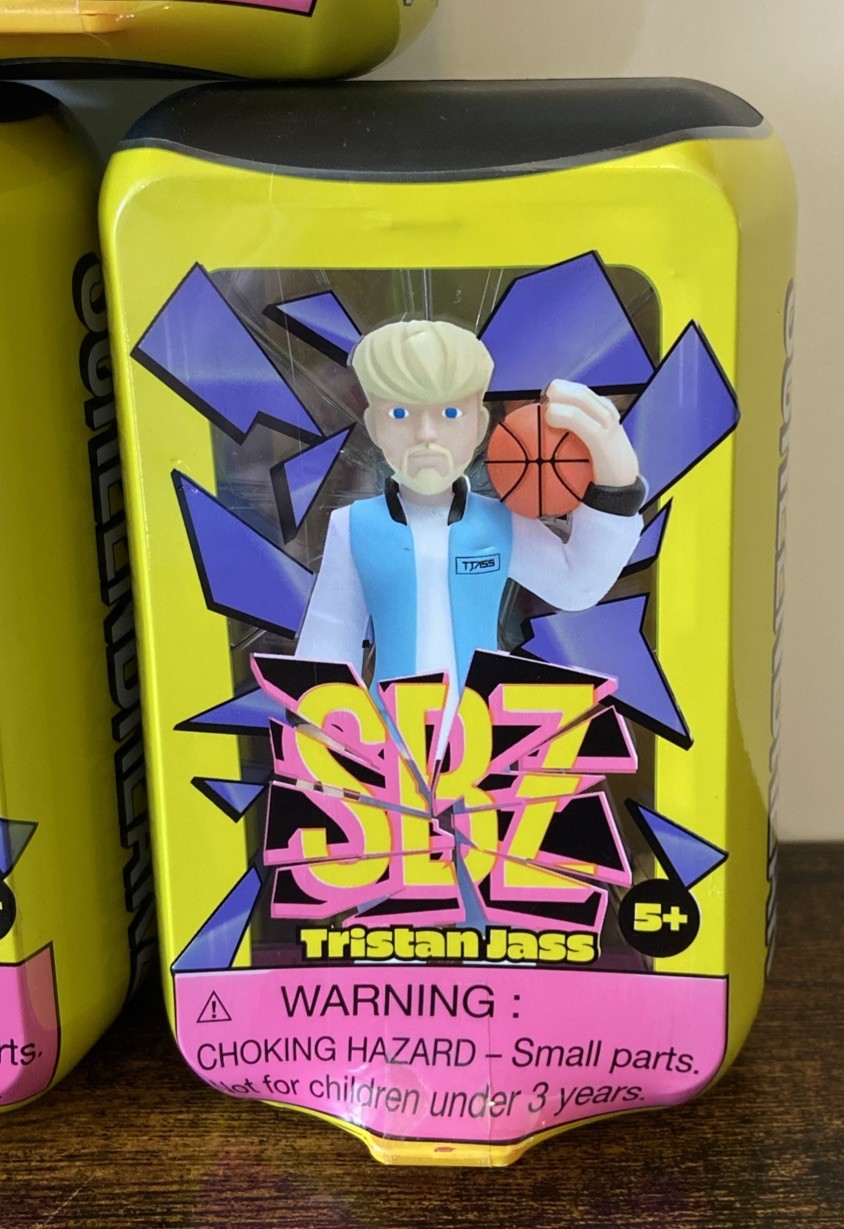 Five ScreenBreakz Action Figures Jesser Flight Cam Wilder Professor Tristan Jass