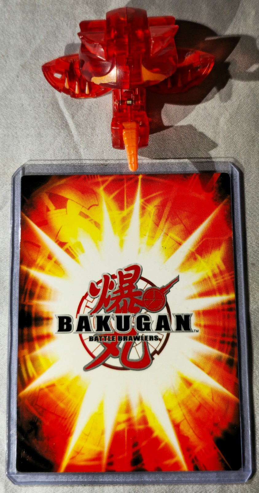 Pyrus Dragonoid Translucent Red 480g B2 + Special Boost Sparkle Holo Card