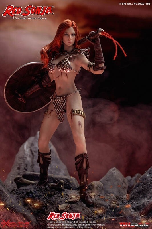 TBLeague Red Sonja 1/12 Scale Action Figure PL2020-163 RARE USA seller
