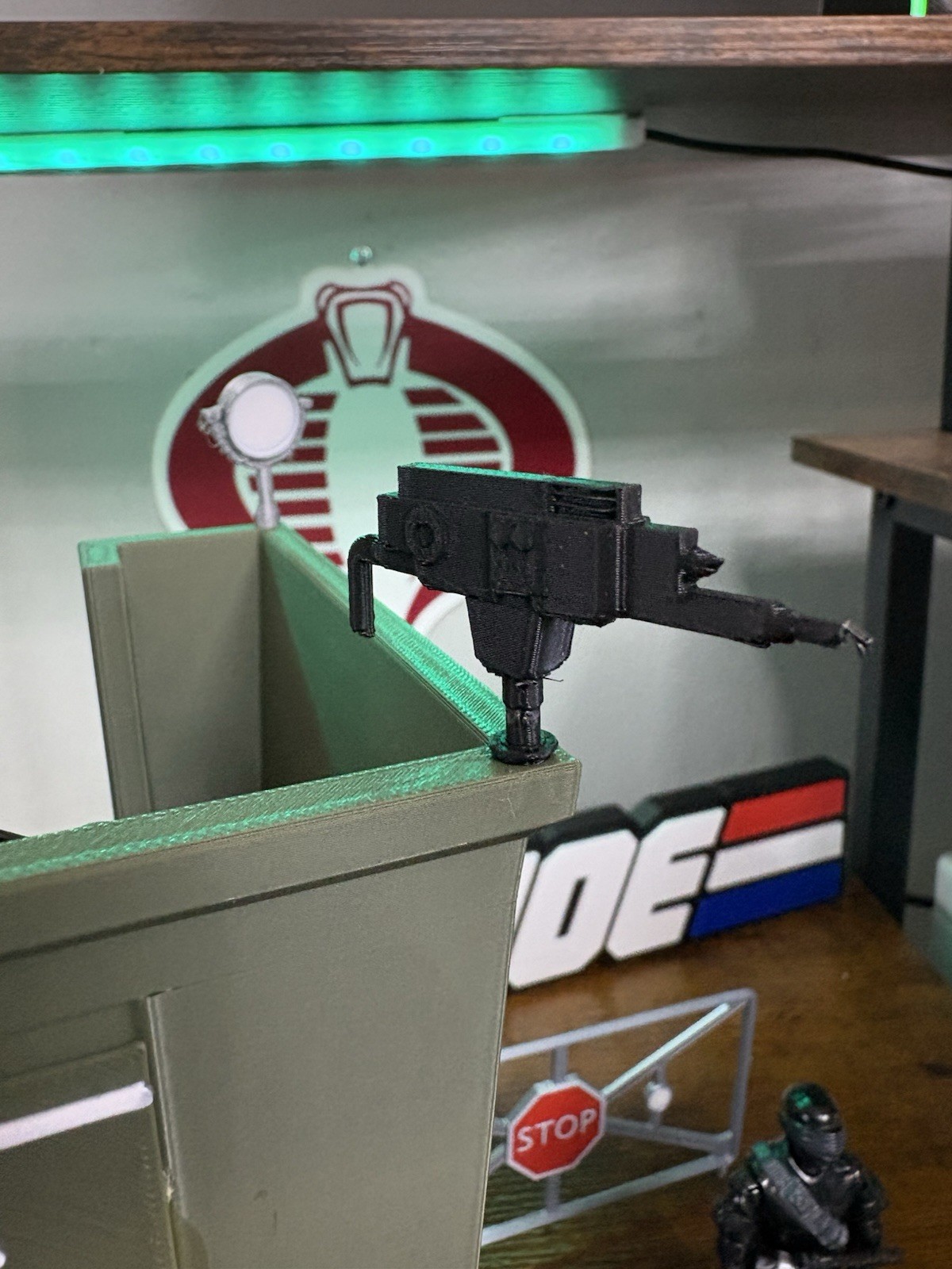 3.75 Scale Guard Tower Checkpoint Display –Compatible with GI Joe Action Figure