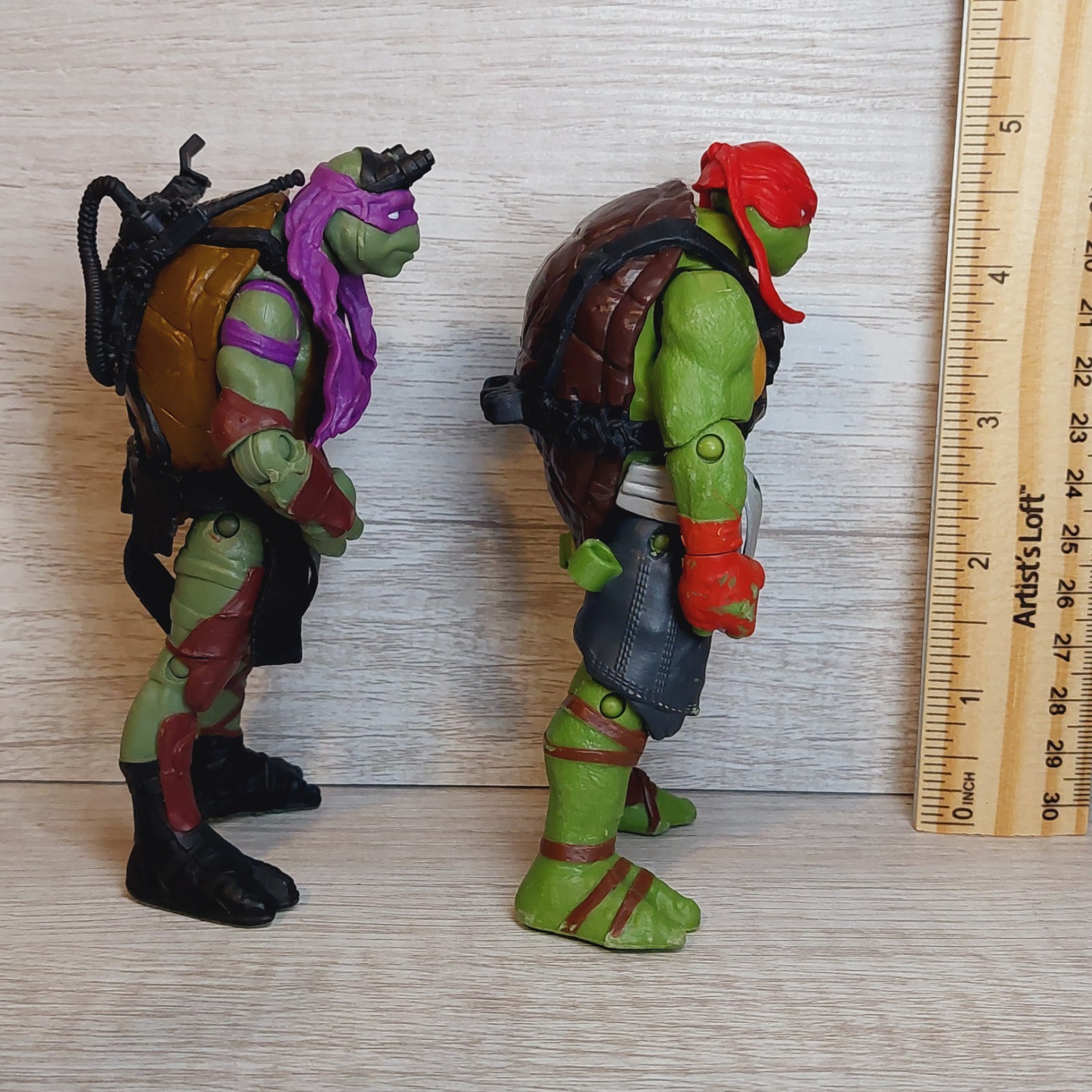 Teenage Mutant Ninja Turtles 2010s Movies Action Figure Lot Of 4 TMNT