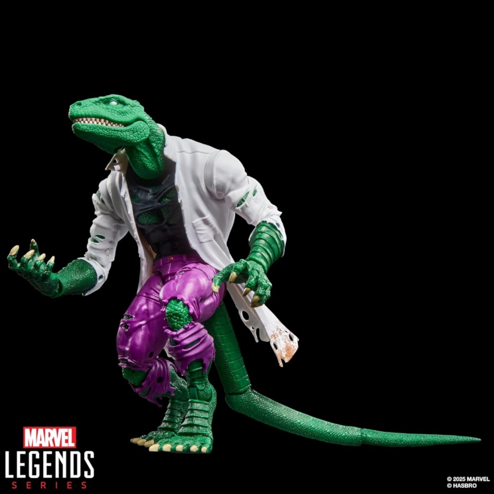 Spider-Man Marvel Legends Series Marvel&rsquo;s Lizard 6&Prime; Exclusive Figure In Hand