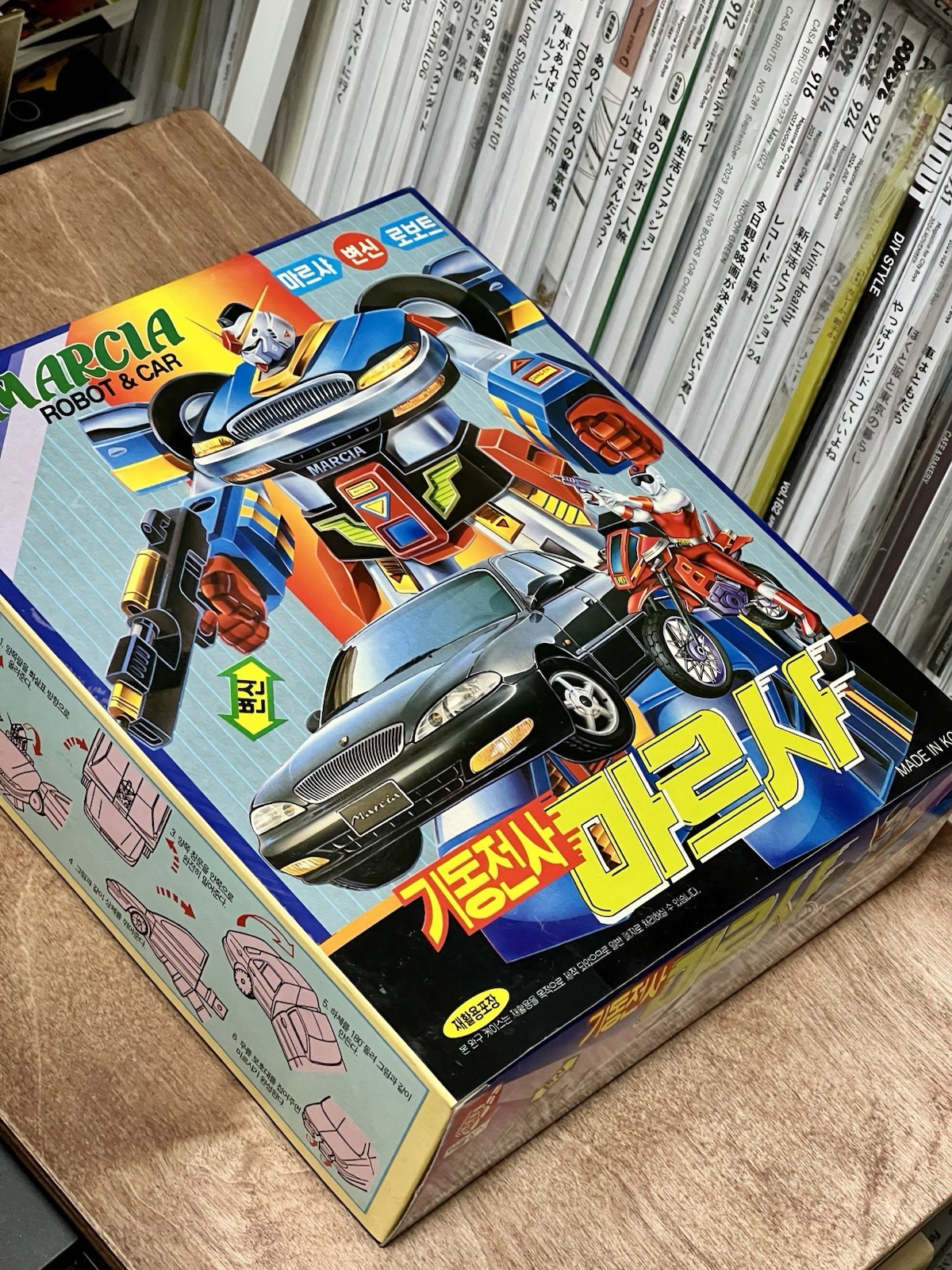 Rare Vintage Mecha Transformer Convertible Robot Bootleg (1995)