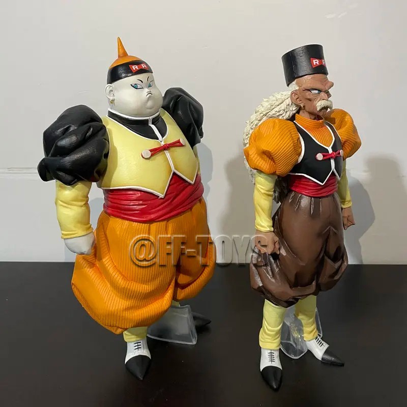 25CM Anime Dragon Ball Figure ANDROID 19 ANDROID 20 Dr.gero PVC Action Figures