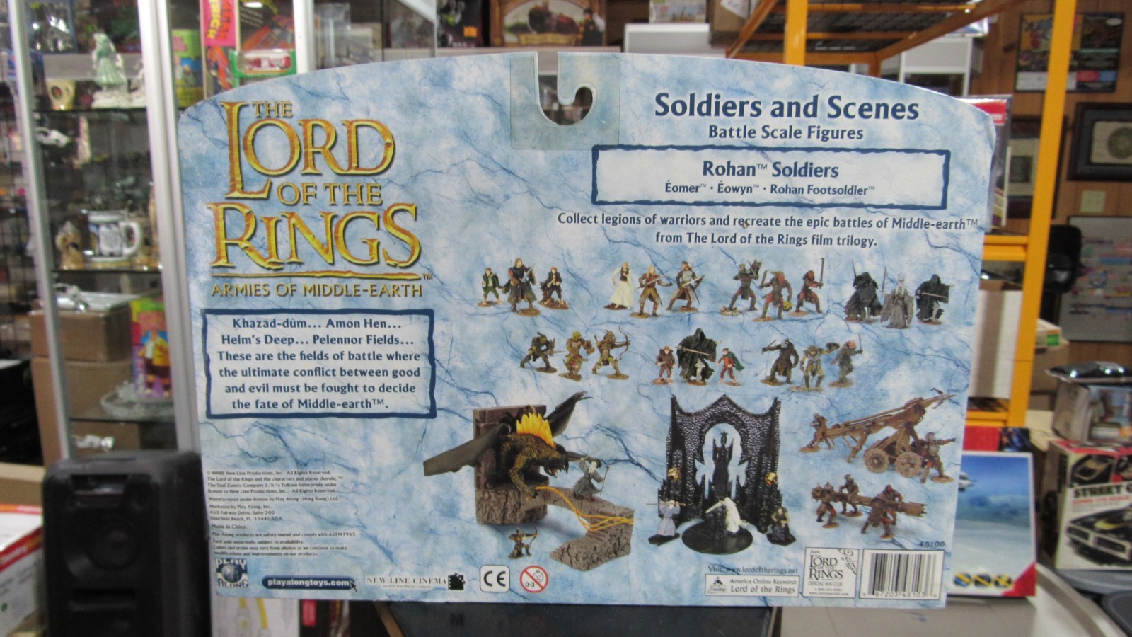Lord of the Rings Rohan Soldiers BATTLE SCALE Figures MIB AOME MIB FR SHIP
