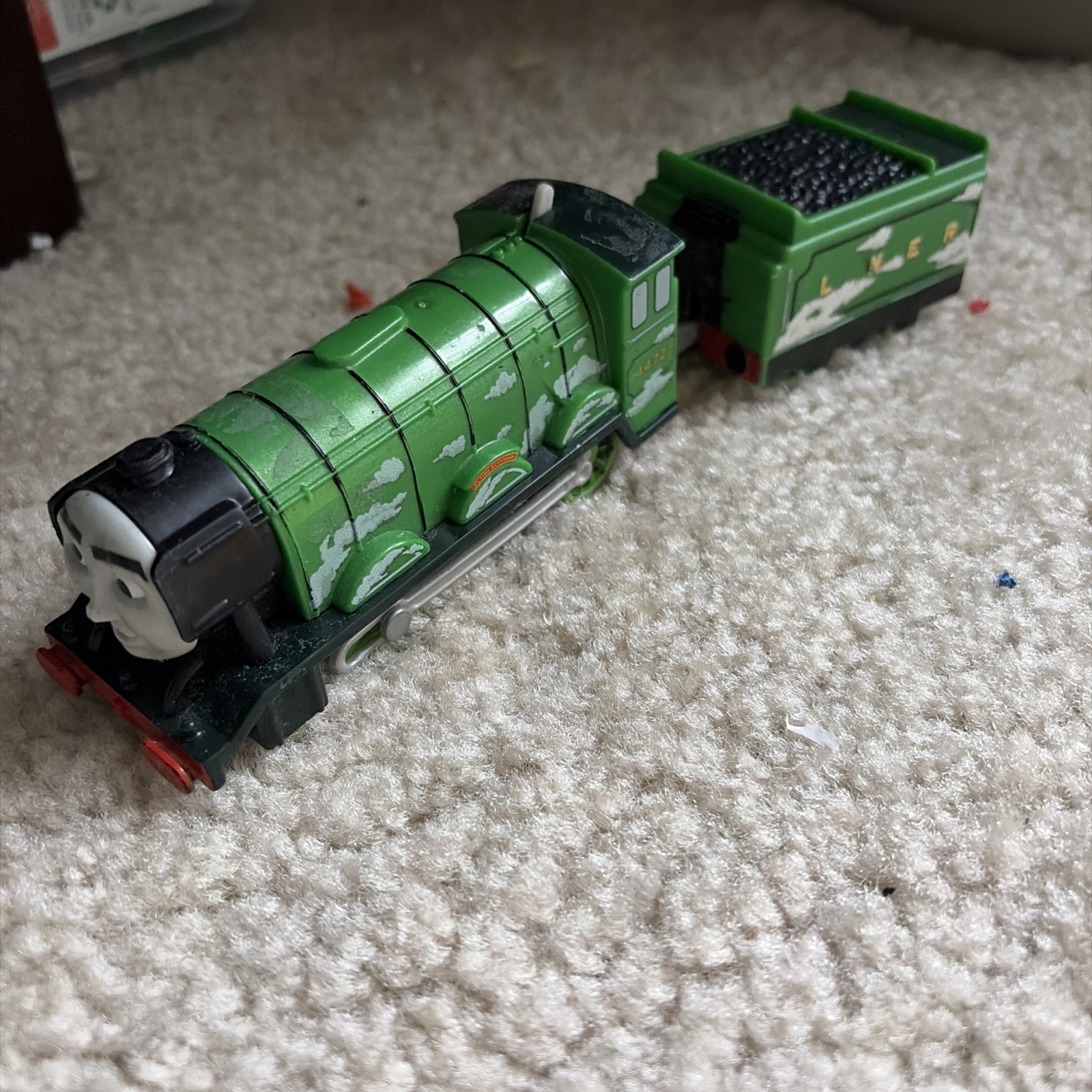 Thomas Trackmaster Flying Scotsman Motorized Train Engine WORKS