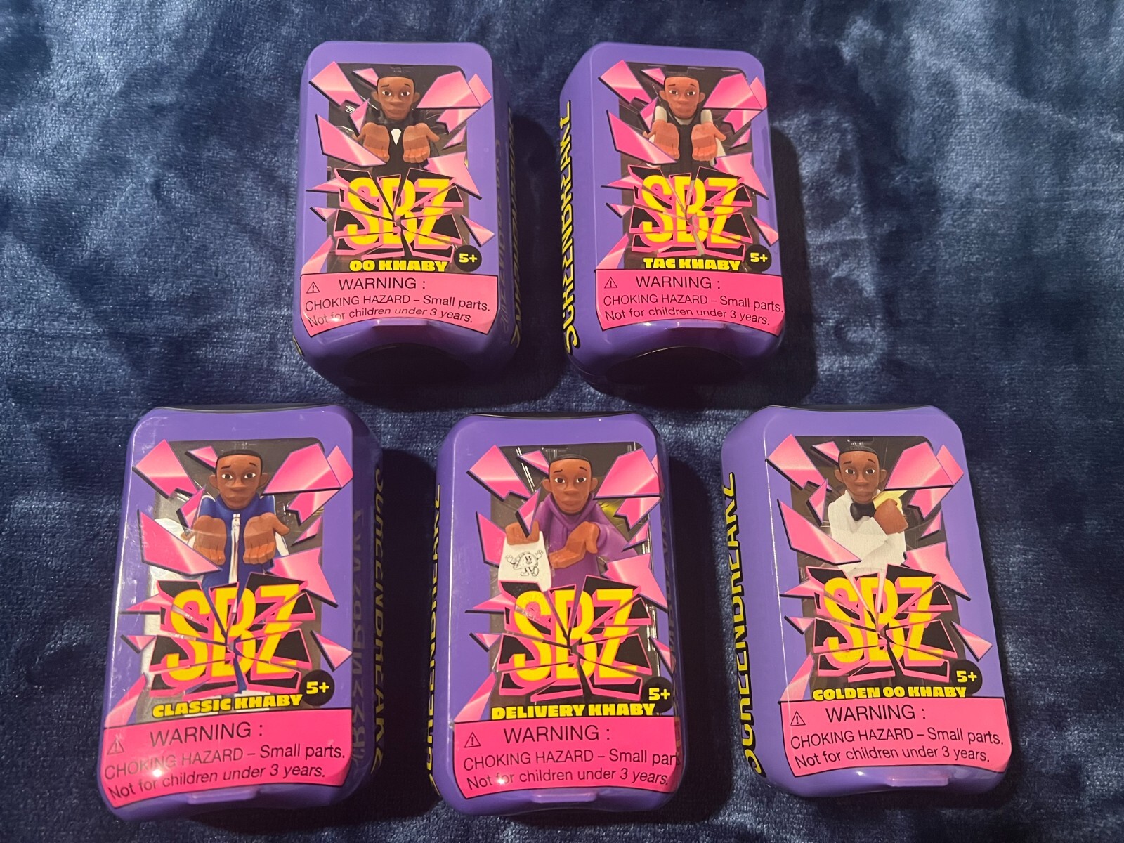 5 SBZ Screen Breakz KHABY LAME 4.5&Prime; Figures Golden 00 Classic Tac Delivery 2024