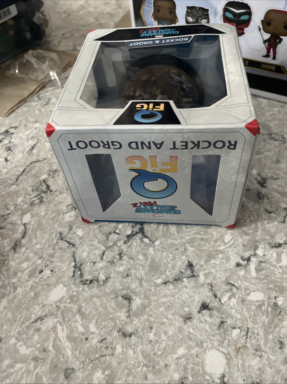 Q-Fig Loot Crate ROCKET & GROOT Guardians of the Galaxy Vol. 2 QMX Figure C4