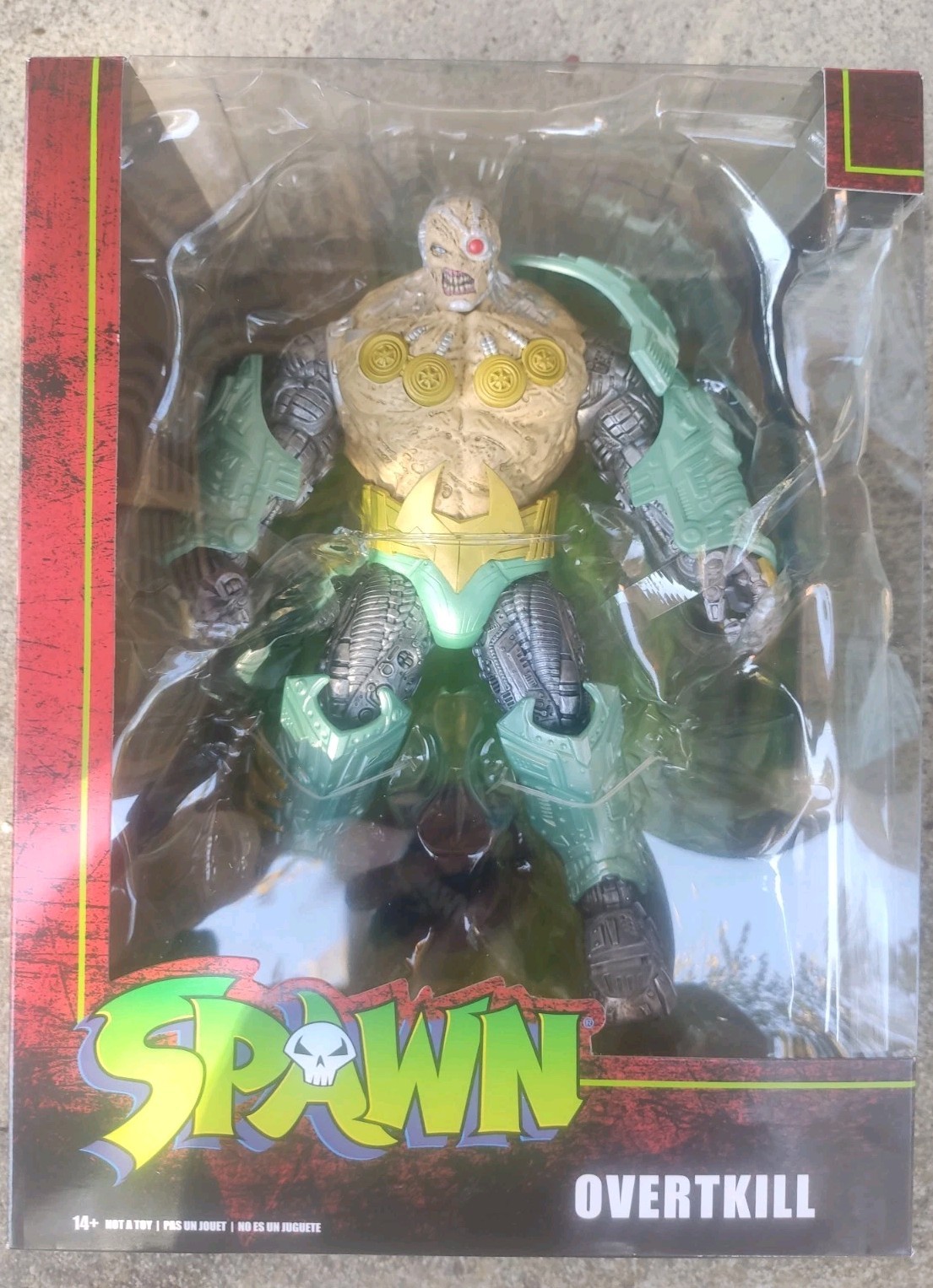 spawn action figures overtkill Mcfarlane Mega Figure