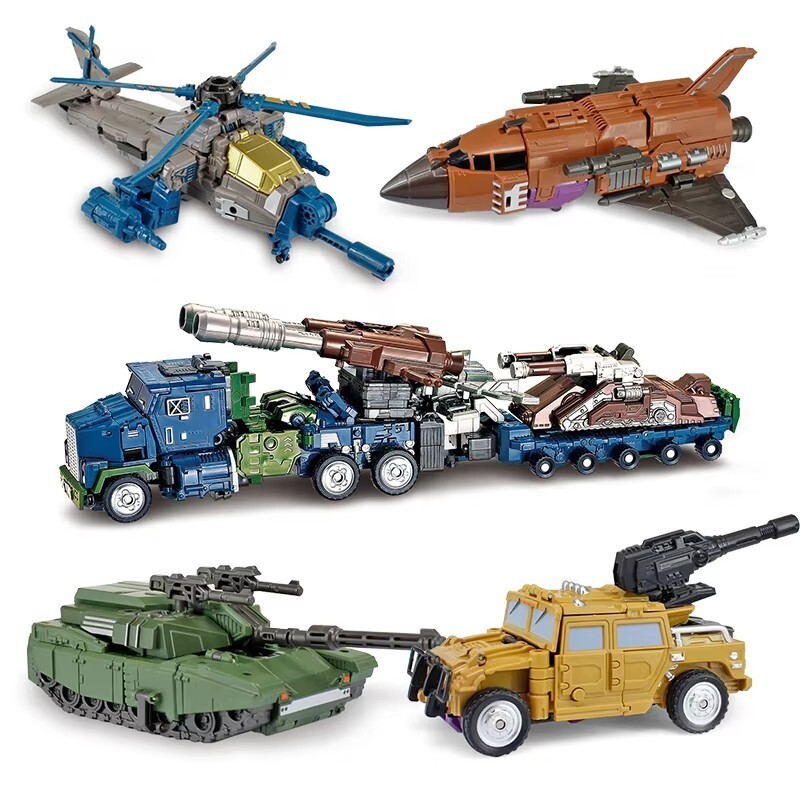 Transforming Toy 5in1 Combination Robot 18.5in Oversized Action Figure Toy Model