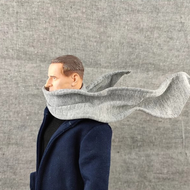 1:6 Scale Scarf Model Props Clothes Accessories 12&Prime; Male Female Action Figure