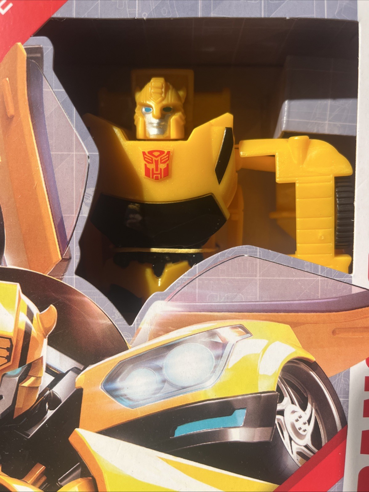 Hasbro More Than Meets The Eye Transformers Autobot Bumblebee Action Figure NEW