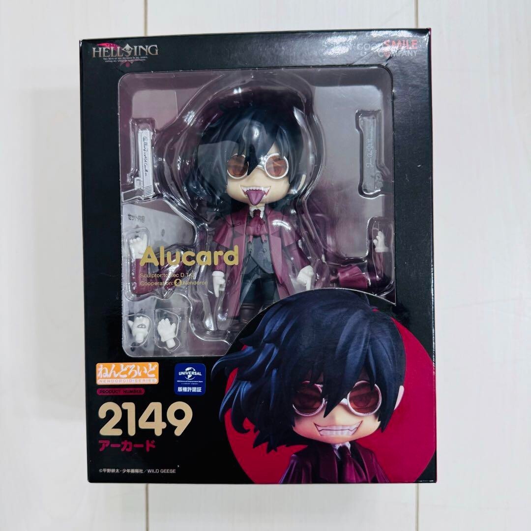 Nendoroid Alucard Cation Figure #2149 HELLSING OVA Good Smile Company New Japan