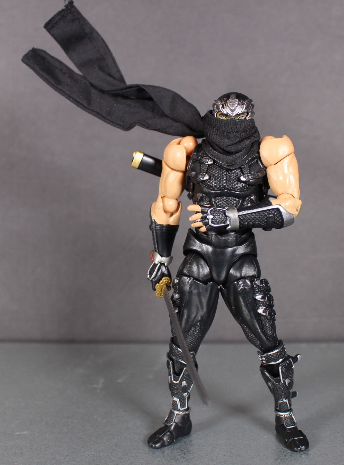 1/12 scale wired scarf for Ninja Gaiden Ryu Hayabusa Revoltech Yamaguchi