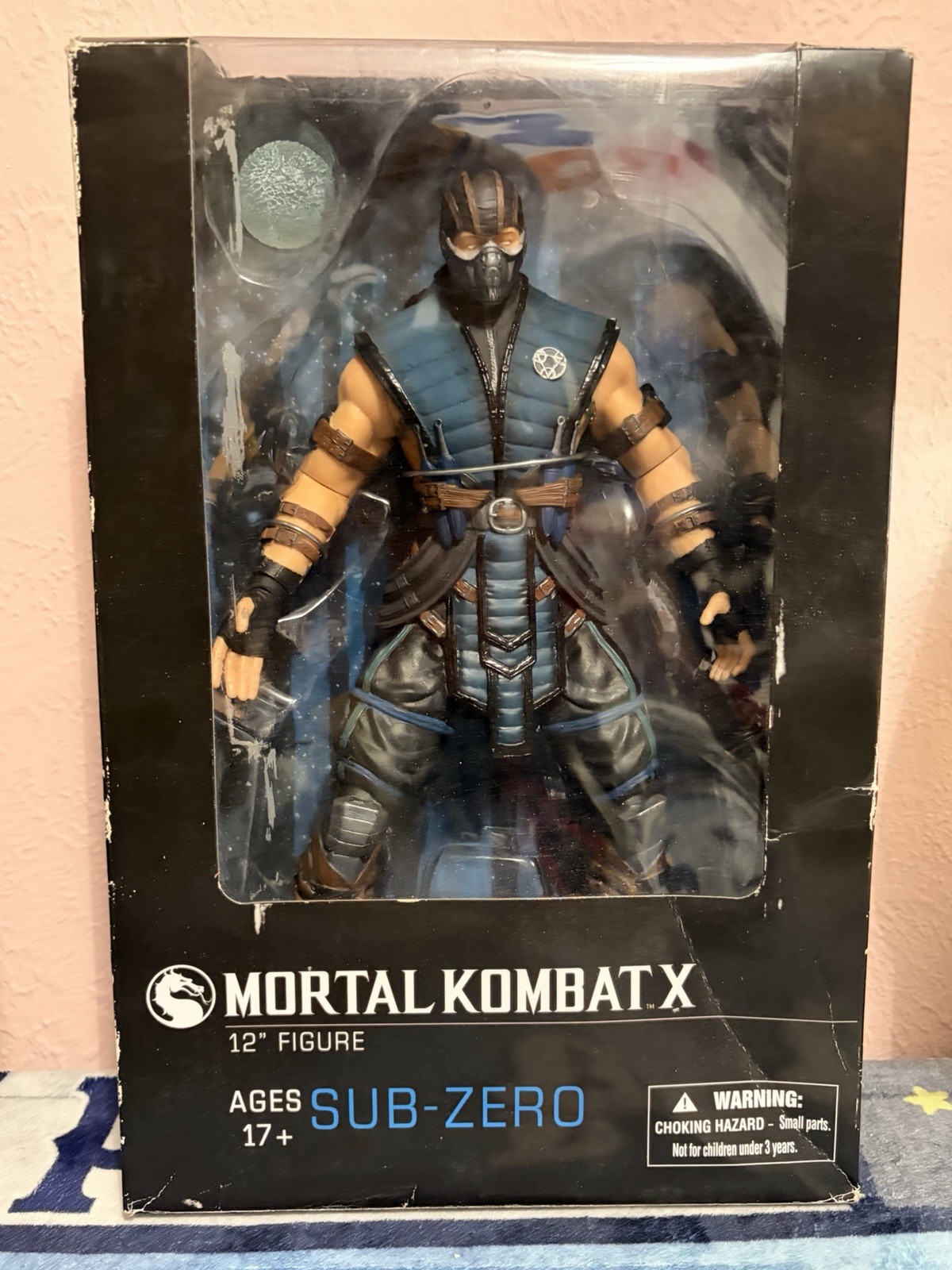 Subzero 12&Prime; Mortal Kombat X Collectible Action Figure by Mezco Toyz *NIB*