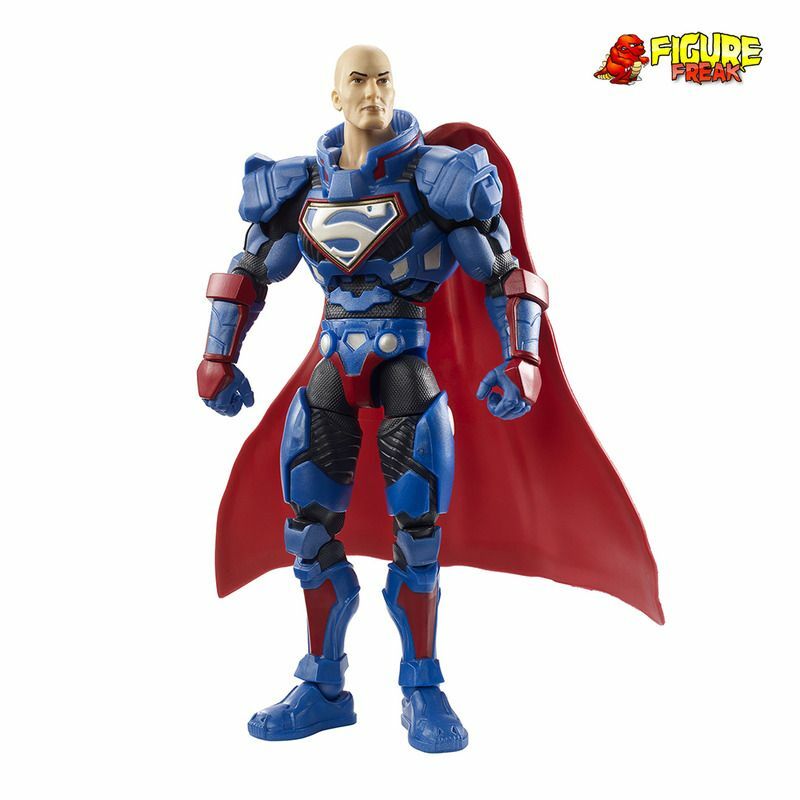 DC Multiverse Lex Luthor Wave 9 CNC Complete Set Batman, Vixen, Wonder Woman