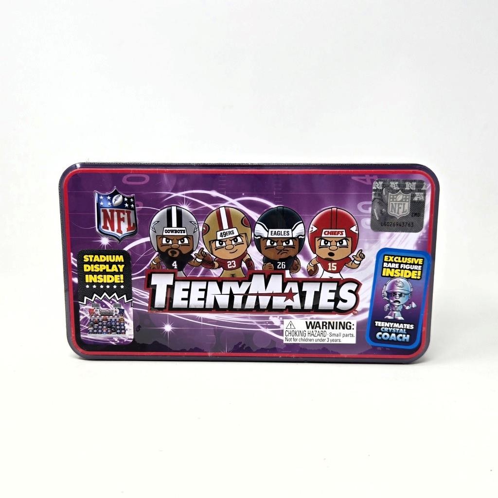 TeenyMates 2025 NFL Series 13 Sealed Collector Tin Set With Display (Bin62)
