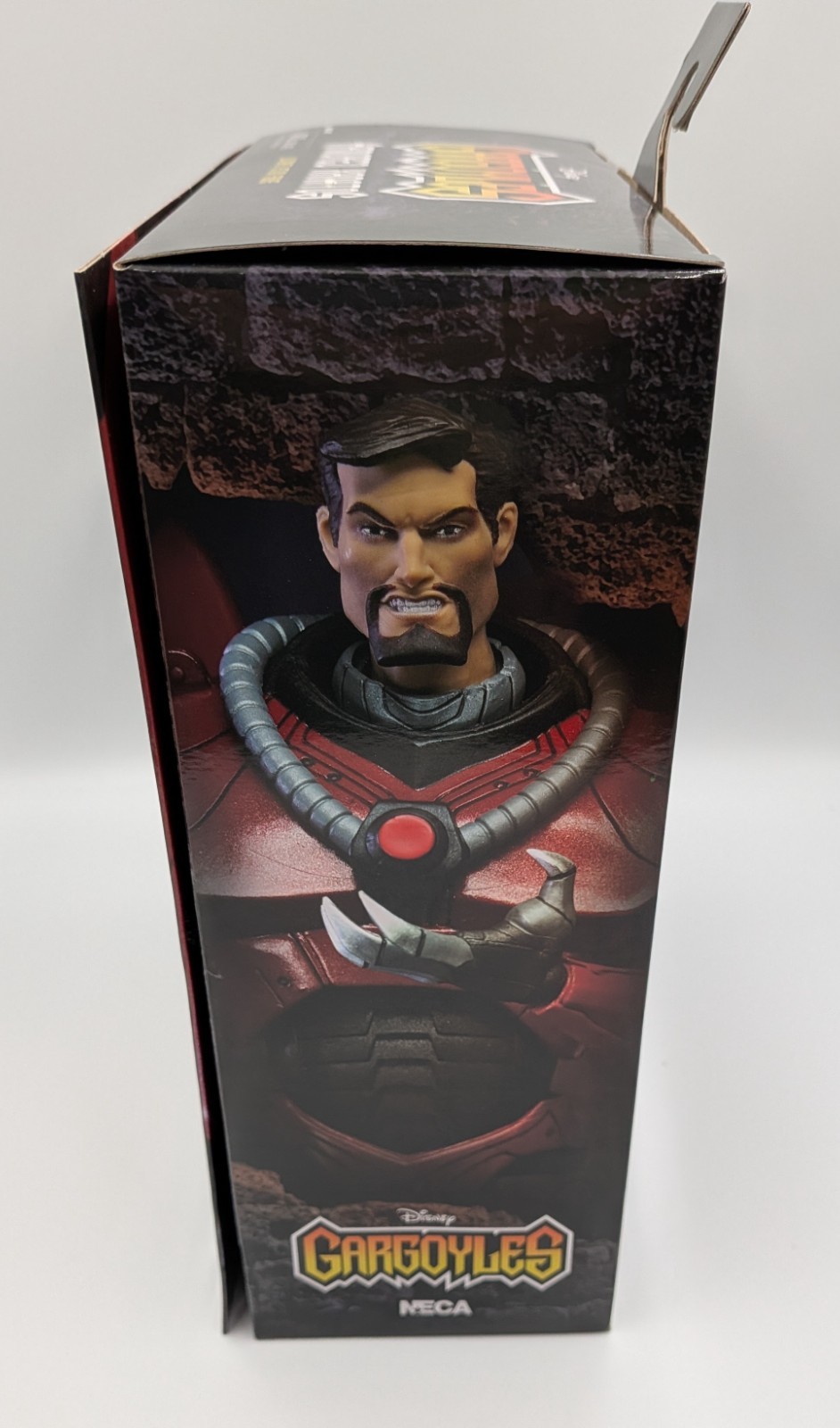 NECA Gargoyles Ultimate Armored David Xanatos Action Figure – New in Box 8&Prime;