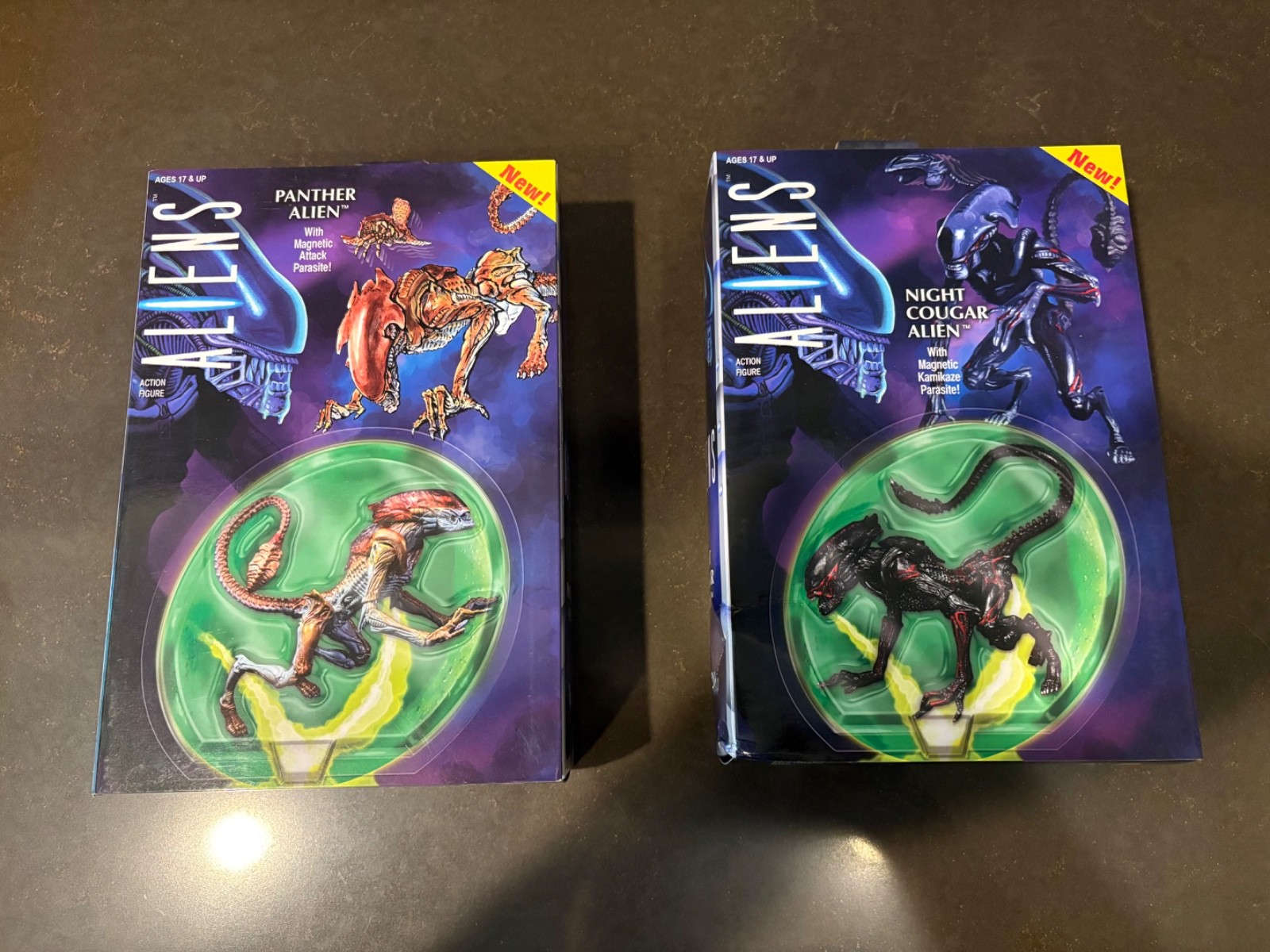 NECA ALIENS Night Cougar & Panther Aliens – PLEASE READ