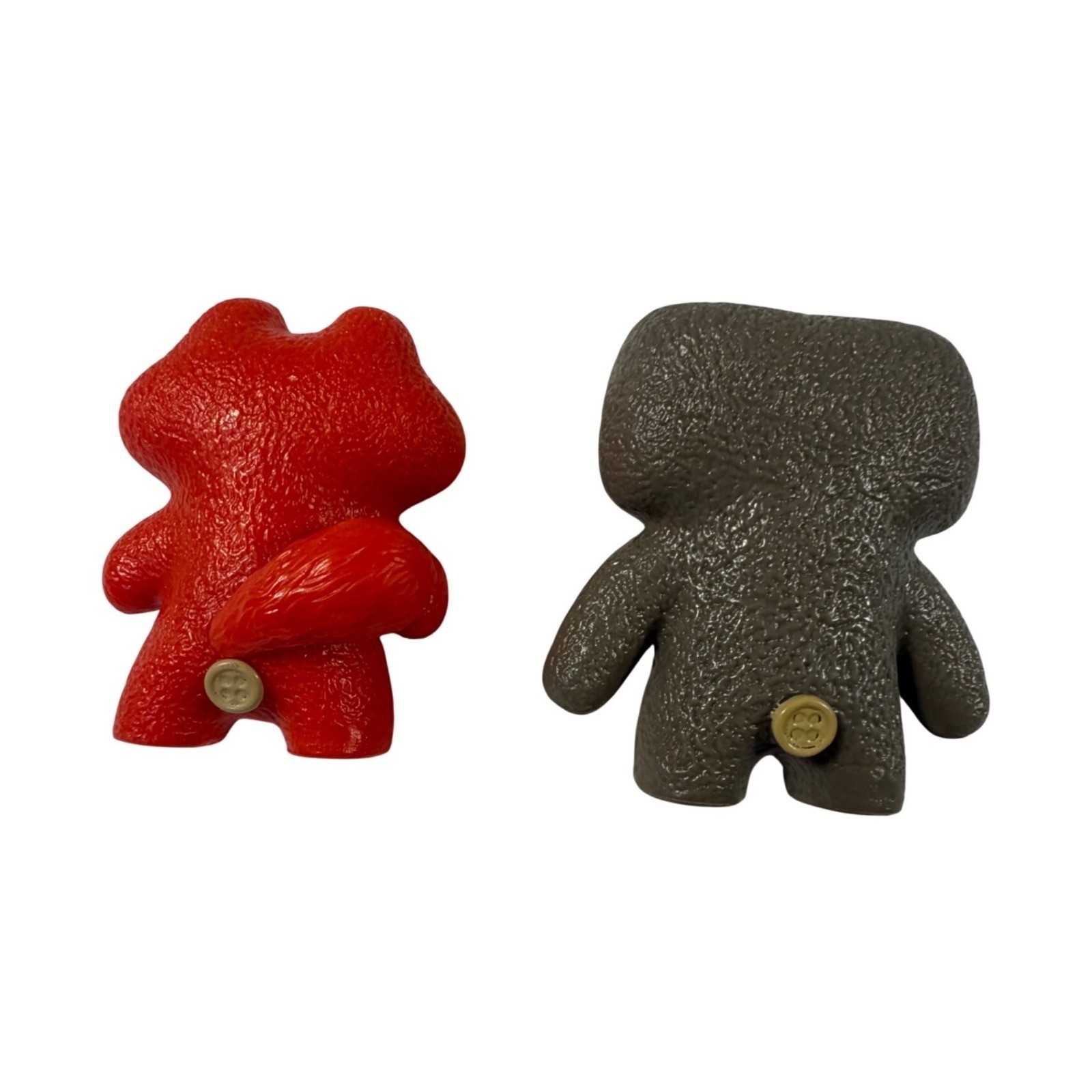 Fuggler Vinyl Figures Set Red Fox & Brown Three Eyed Monster Mini Figures