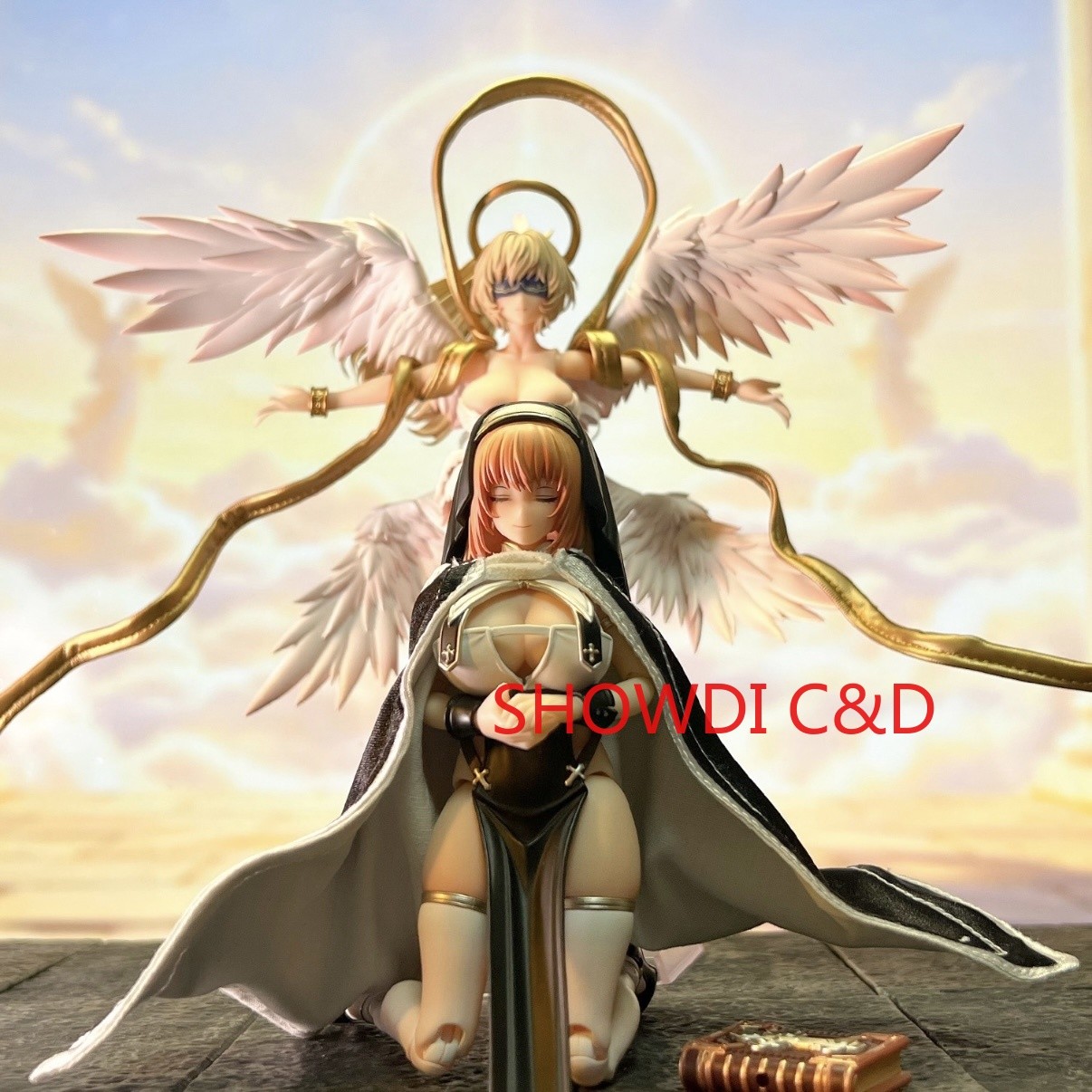 1/12 Custom Wired Ribbon For 6 » Snail Shell Angel Angela Action Figure