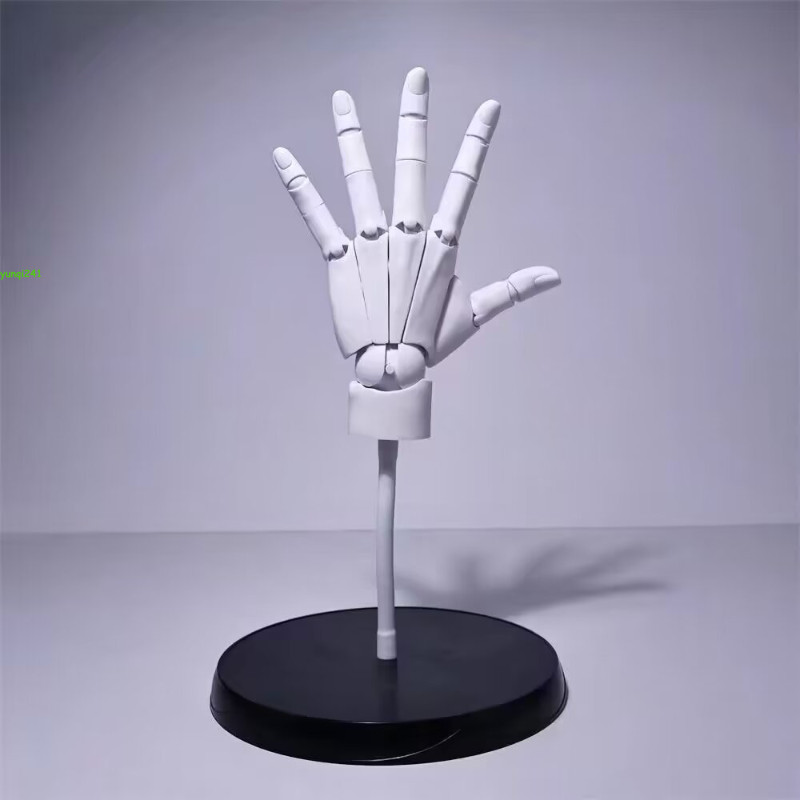 Hand Model Movable Finger Joint Sculptures Anime Painting Element Art Tool 1:1