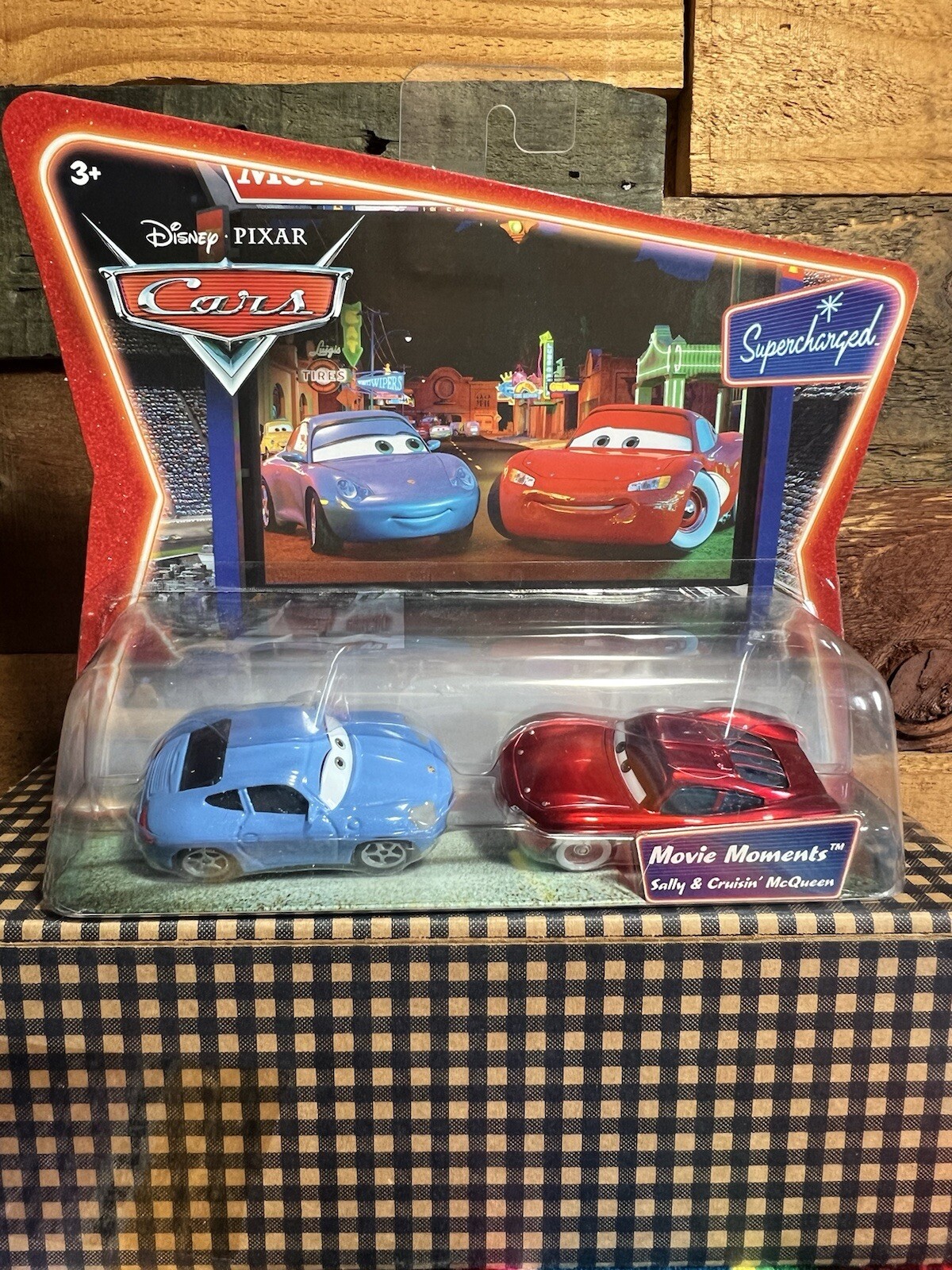 New DISNEY PIXAR CARS 2-PACK SUPERCHARGED MOVIE MOMENTS SALLY & CRUISIN&rsquo; McQUEEN