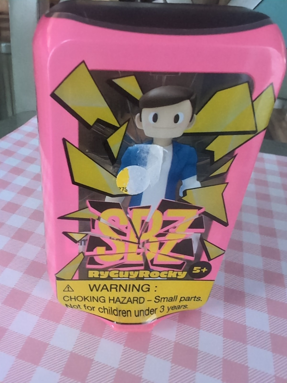 ScreenBreakZ RyGuyRocky Figure+Case Sealed Gamerz Minecraft Roblox Easter Gift