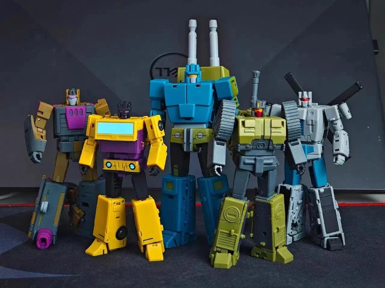 Magic Square Bruticus Combiner MS-51R MS-55R 51R-55R Set of 5 toy 26CM