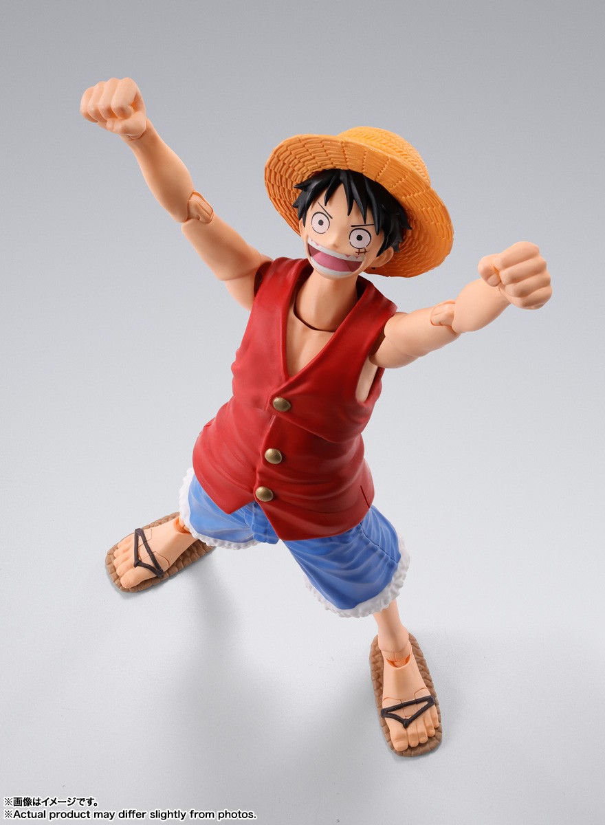 S.H.Figuarts Monkey D. Luffy -Romance Dawn- (One Piece) Action Figure BANDAI