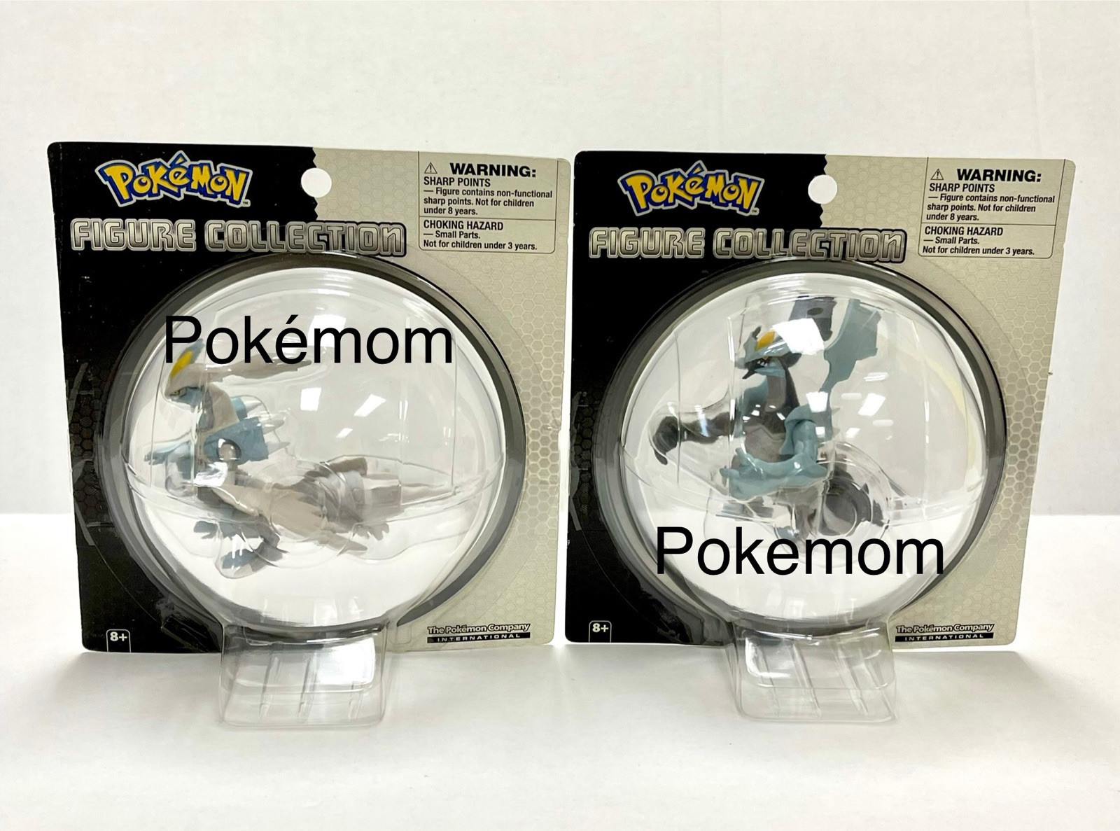 Pokémon Figurines (2): Black and White Kyurem Figures (New/Sealed) 2012