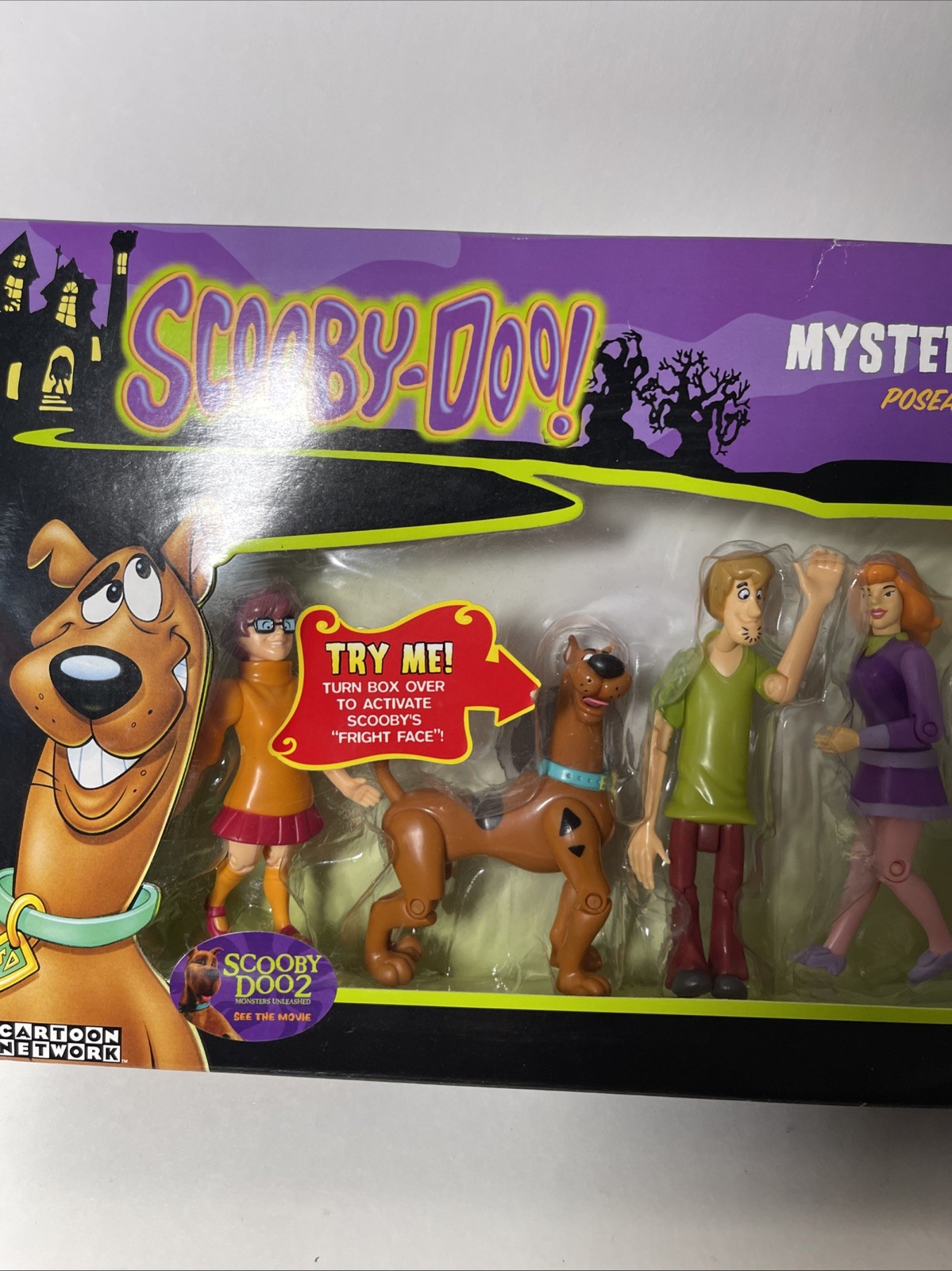Scooby-Doo! Mystery Solving Crew- Poseable Adventure Figures-New (Rare)