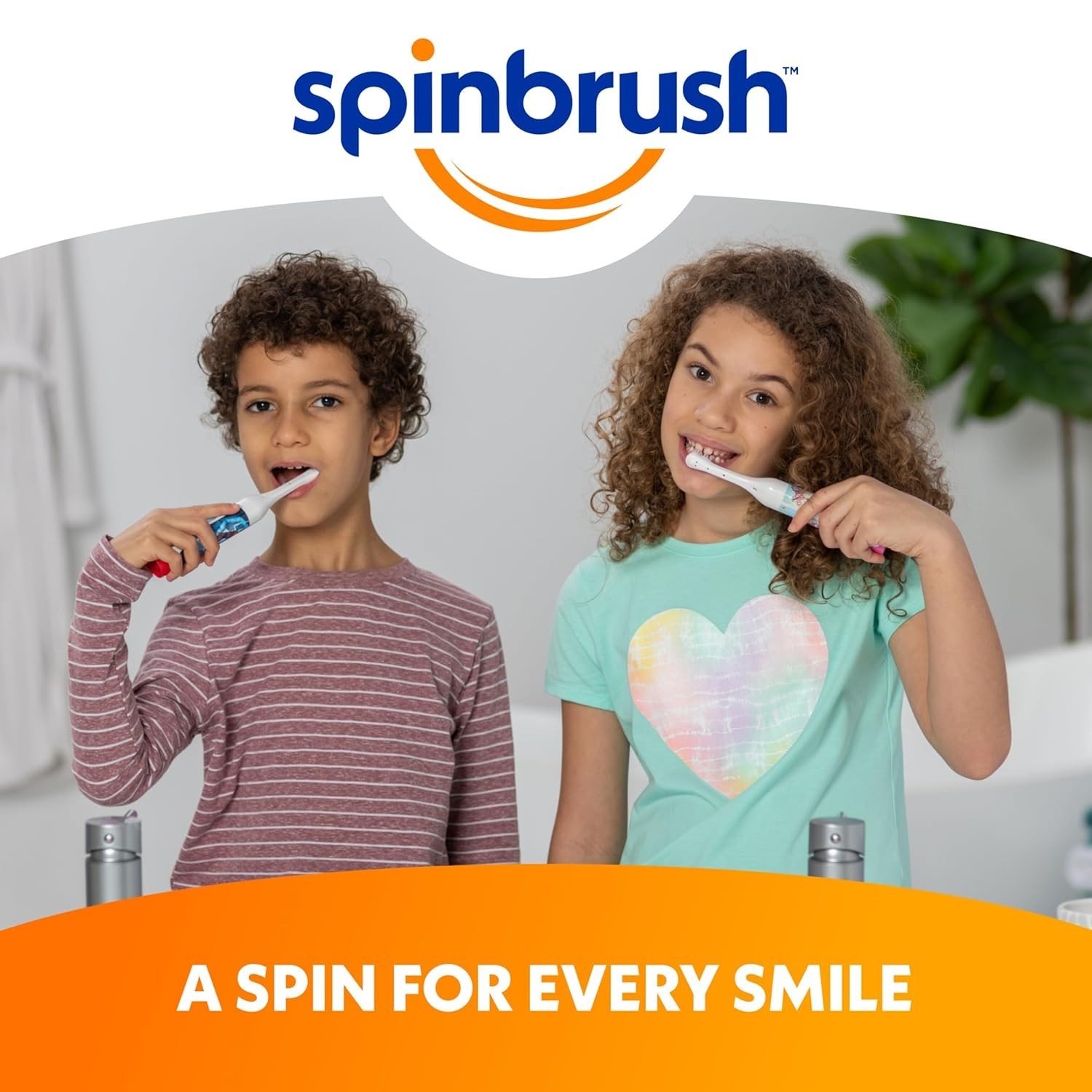 2 PACK Spinbrush Toothbrush Super Mario Princess Peach NEW SEALED FREE SHIPPING