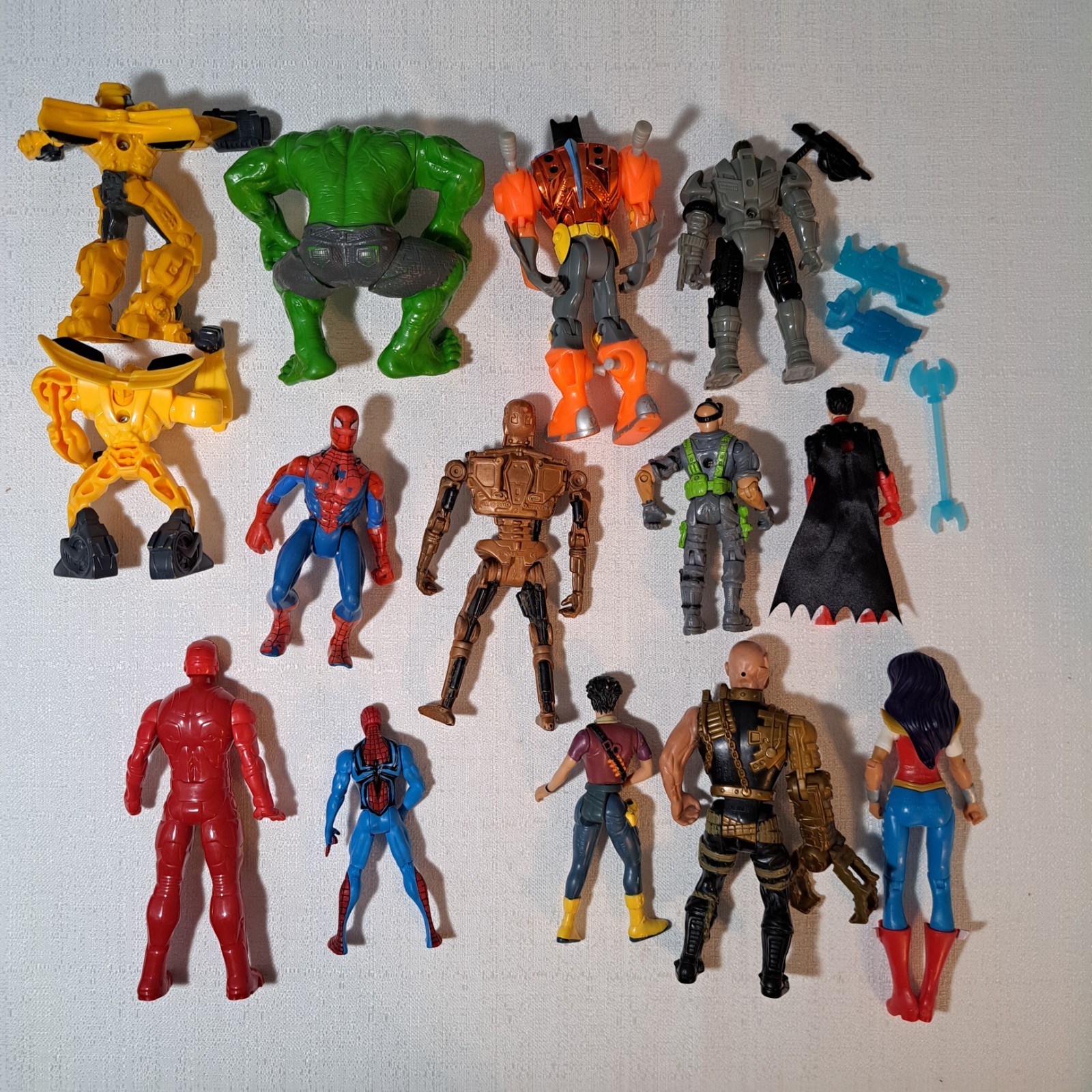 Action Figures & Accessories Assorted Sizes and Years Lot Of 14