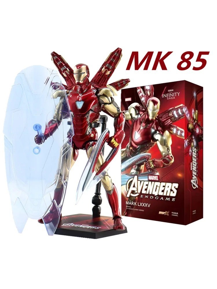 Iron Man Action Figures MK 47 35 24 Tony Stark Marvel Avengers Collectible Toy