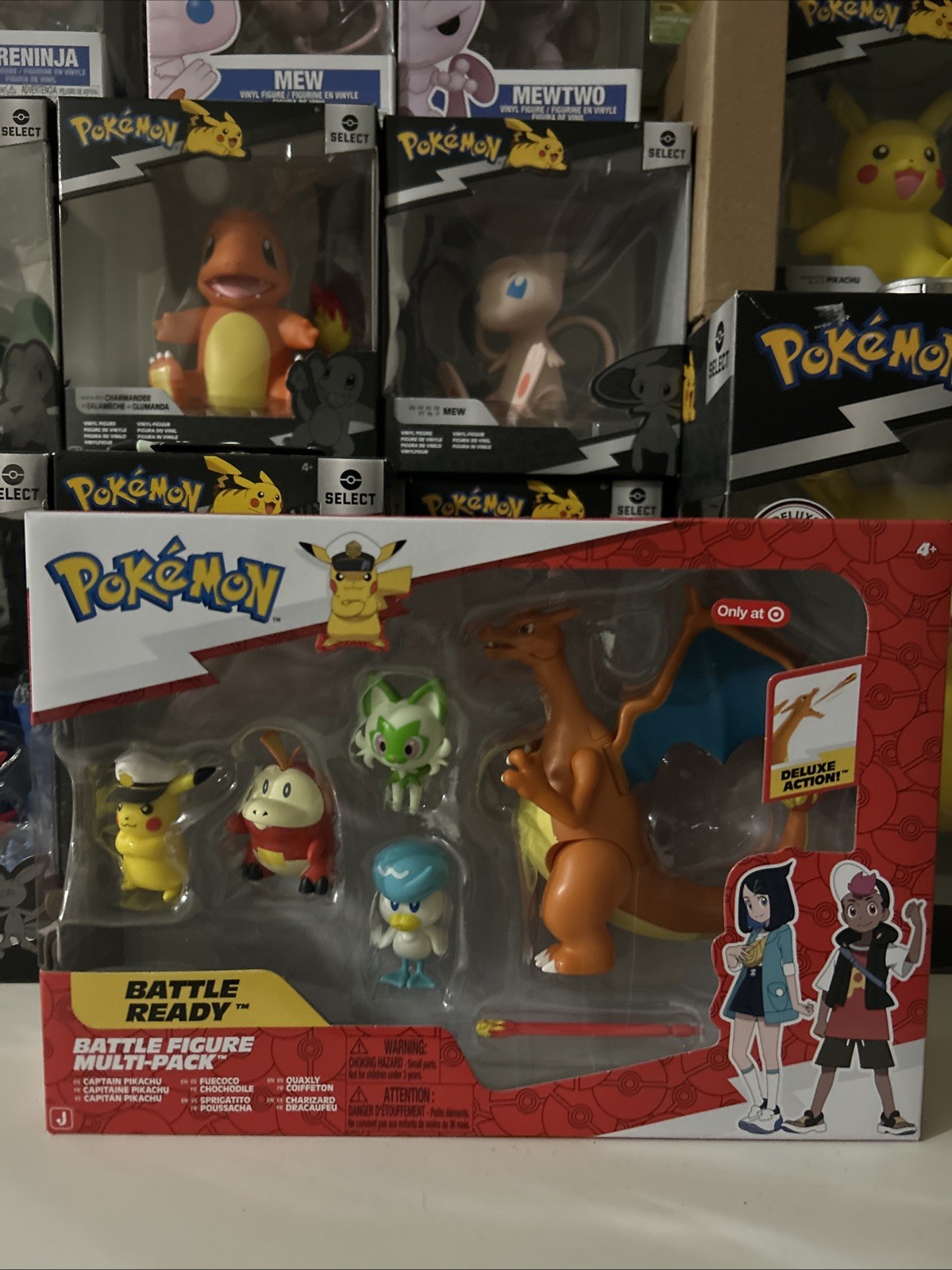 Pokémon Battle Ready Multi-Pack – Charizard Deluxe Figures Target Exclusive