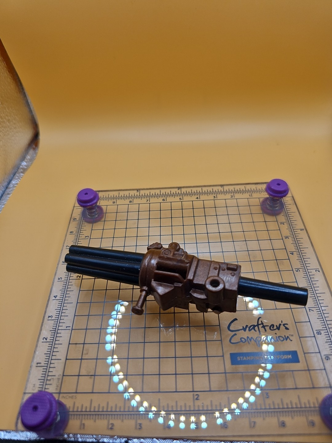 Aliens Space Marienes Bishop GATLING GUN 1992 brown weapon accessory machine
