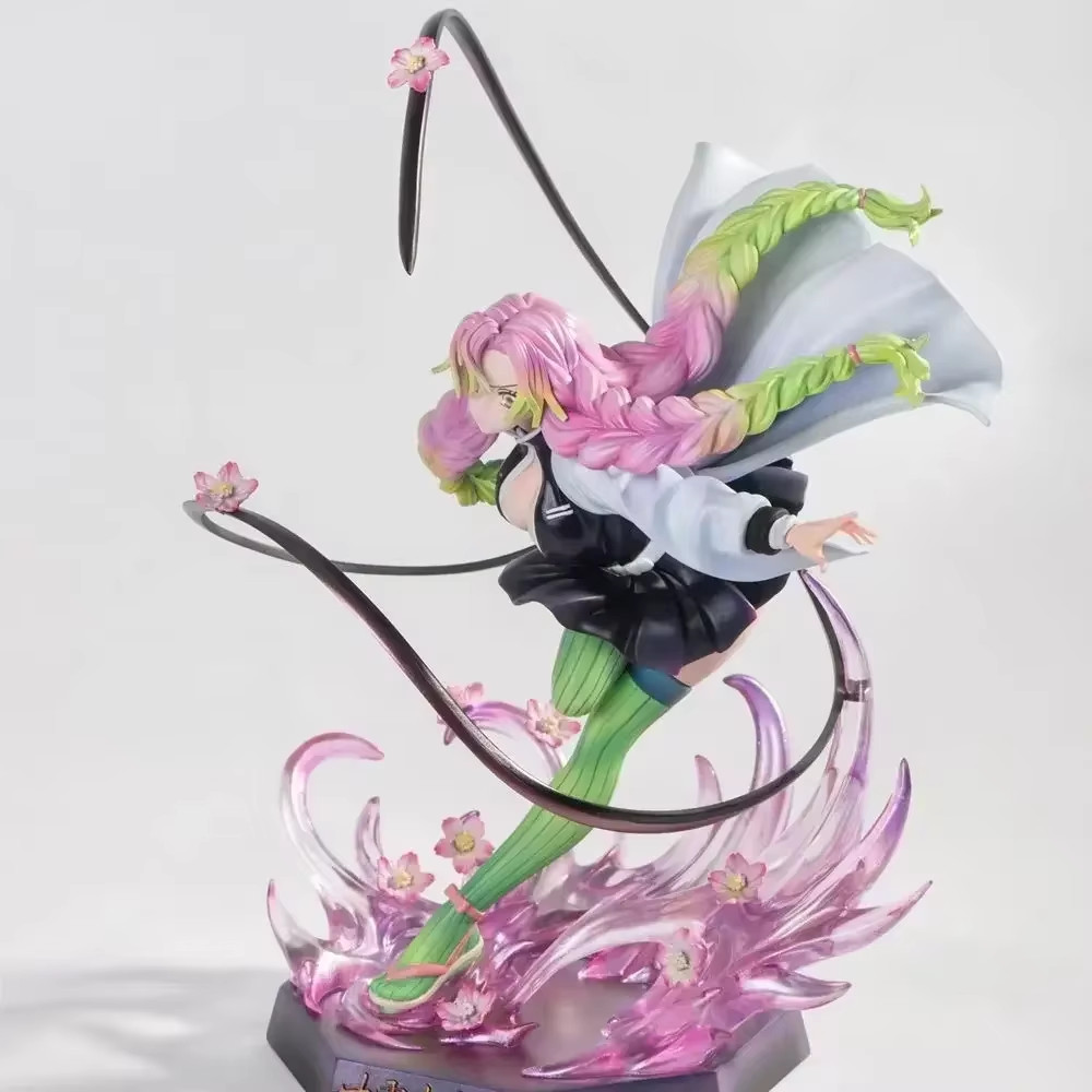 Demon Slayer Kanroji Mitsuri 22cm PVC Figure – Collectible Desk Decor Toy