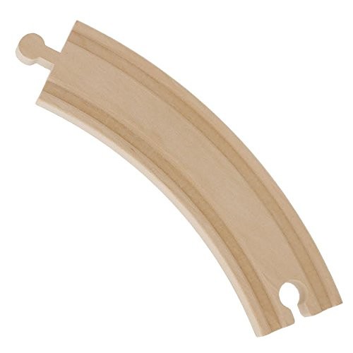 Wooden Train Track Set – 52 Pieces, 18 Feet, Compatible with All Brands